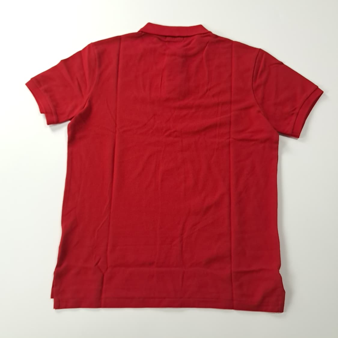 CK337 M 폴로 커스텀슬림핏 레드 칼라 티셔츠 상품이미지6