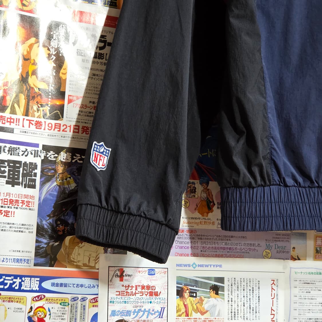 NFL 올드스쿨 후드 바람막이 자켓 상품이미지8