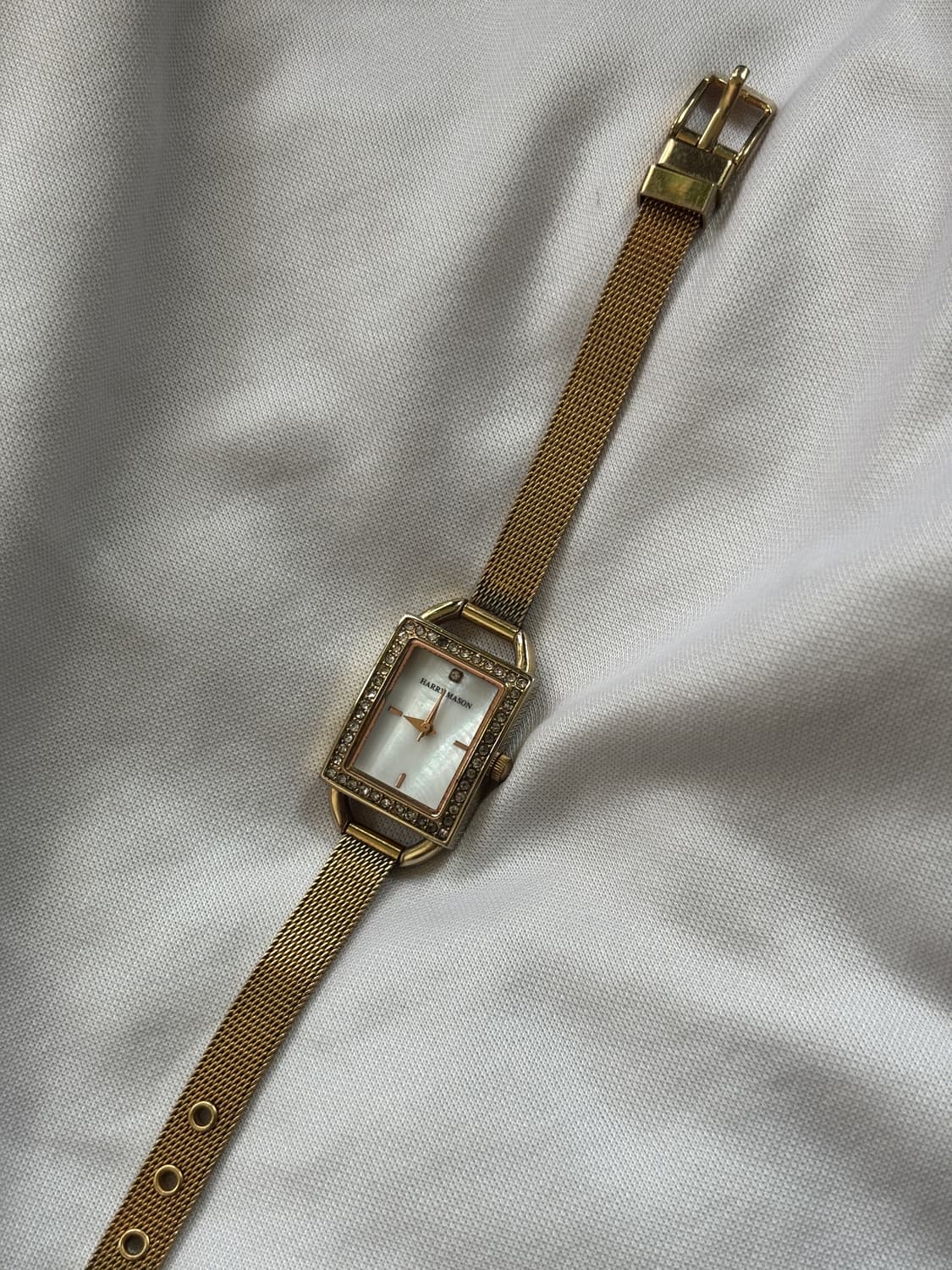 vintage harry mason metal belt watch 상품이미지1