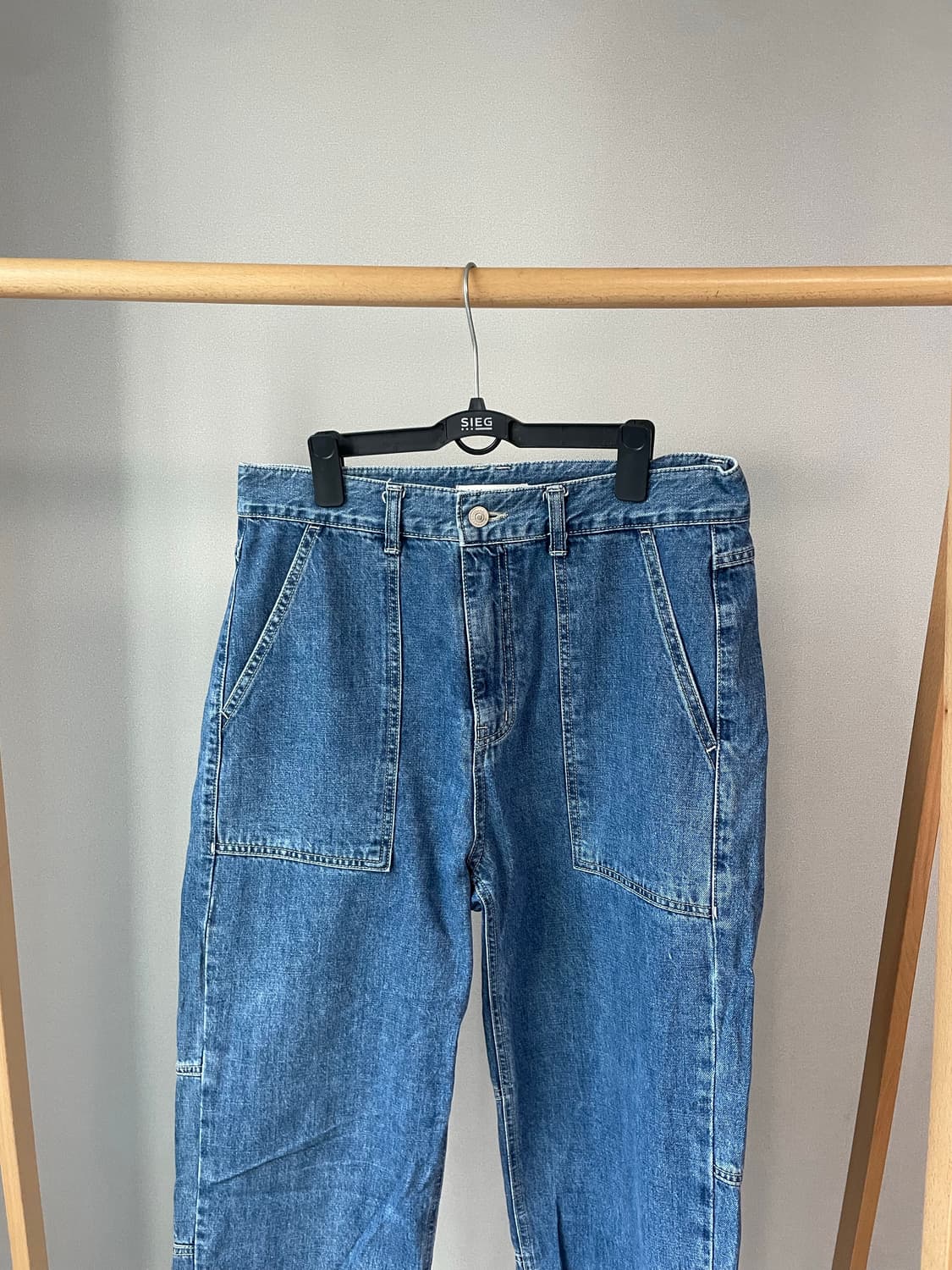 인스턴트펑크 데님 조거 팬츠 상품이미지2