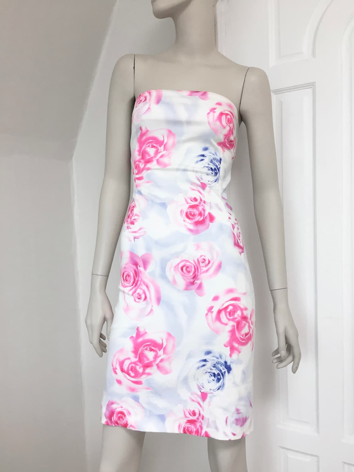 Versus 1990’s airbrush Rose mini dress 상품이미지5