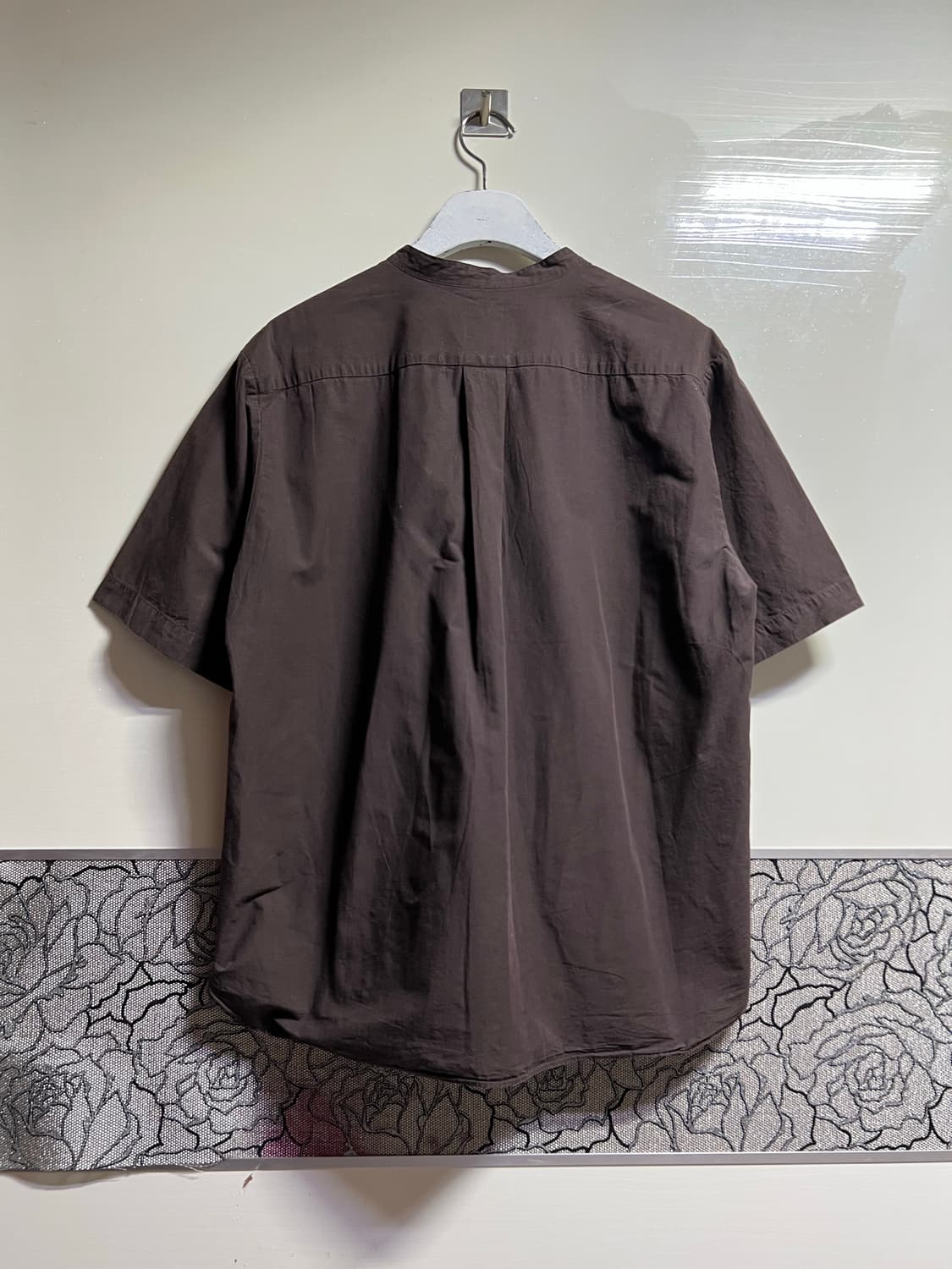 단톤 차이나카라 브라운 셔츠 상품이미지6