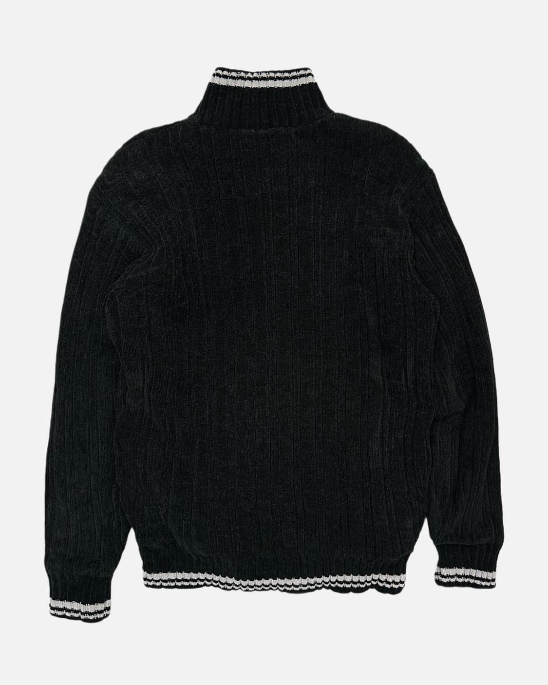 brushed ribbed knit zip-up 상품이미지5
