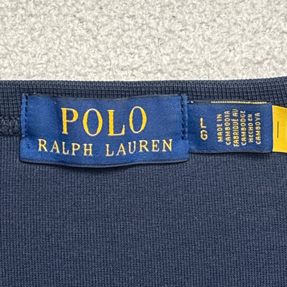 폴로랄프로렌 시그니처 포니 자수 맨투맨 네이비 L 상품이미지5