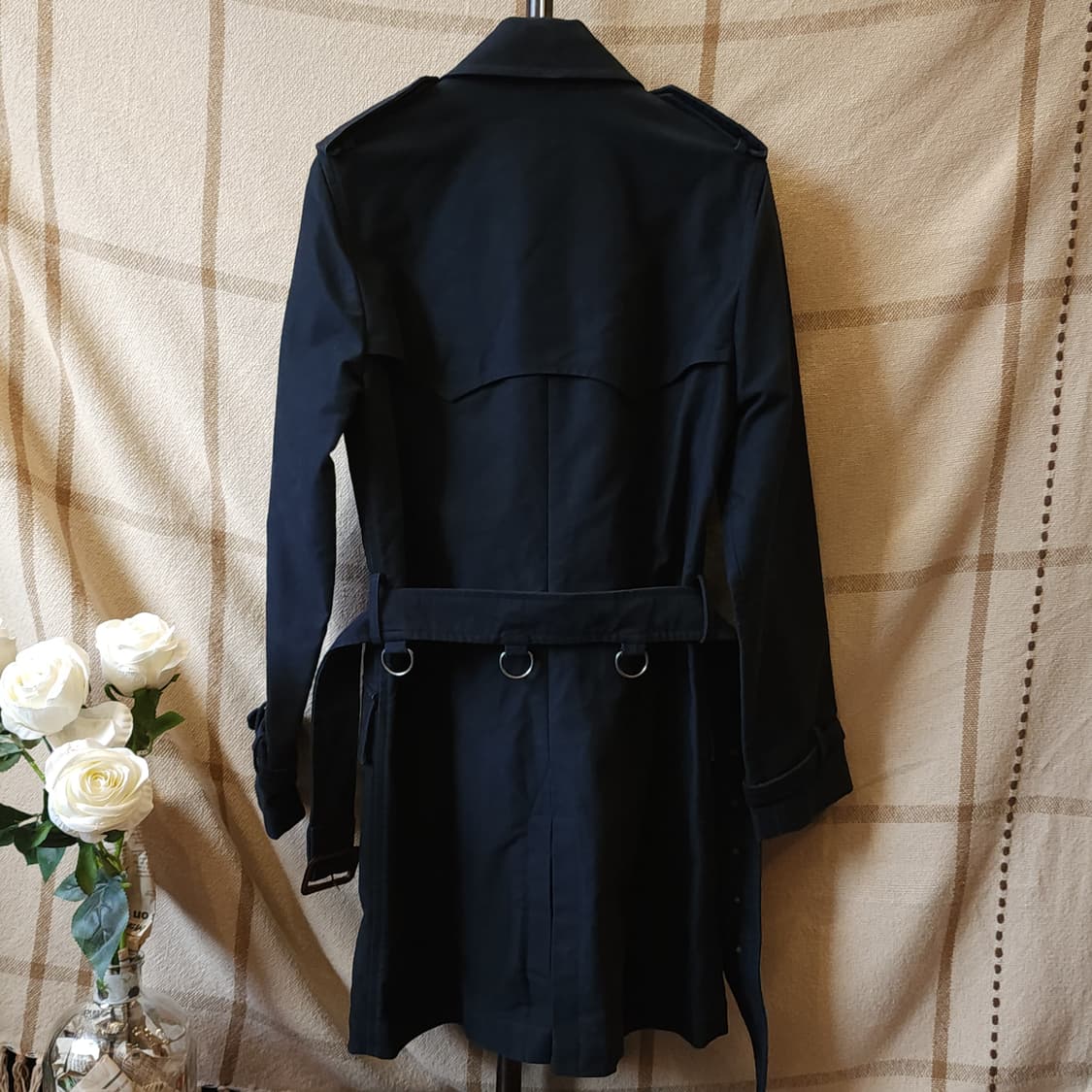 폴로 랄프로렌 여성용 더블 트렌치 코트 10 상품이미지4