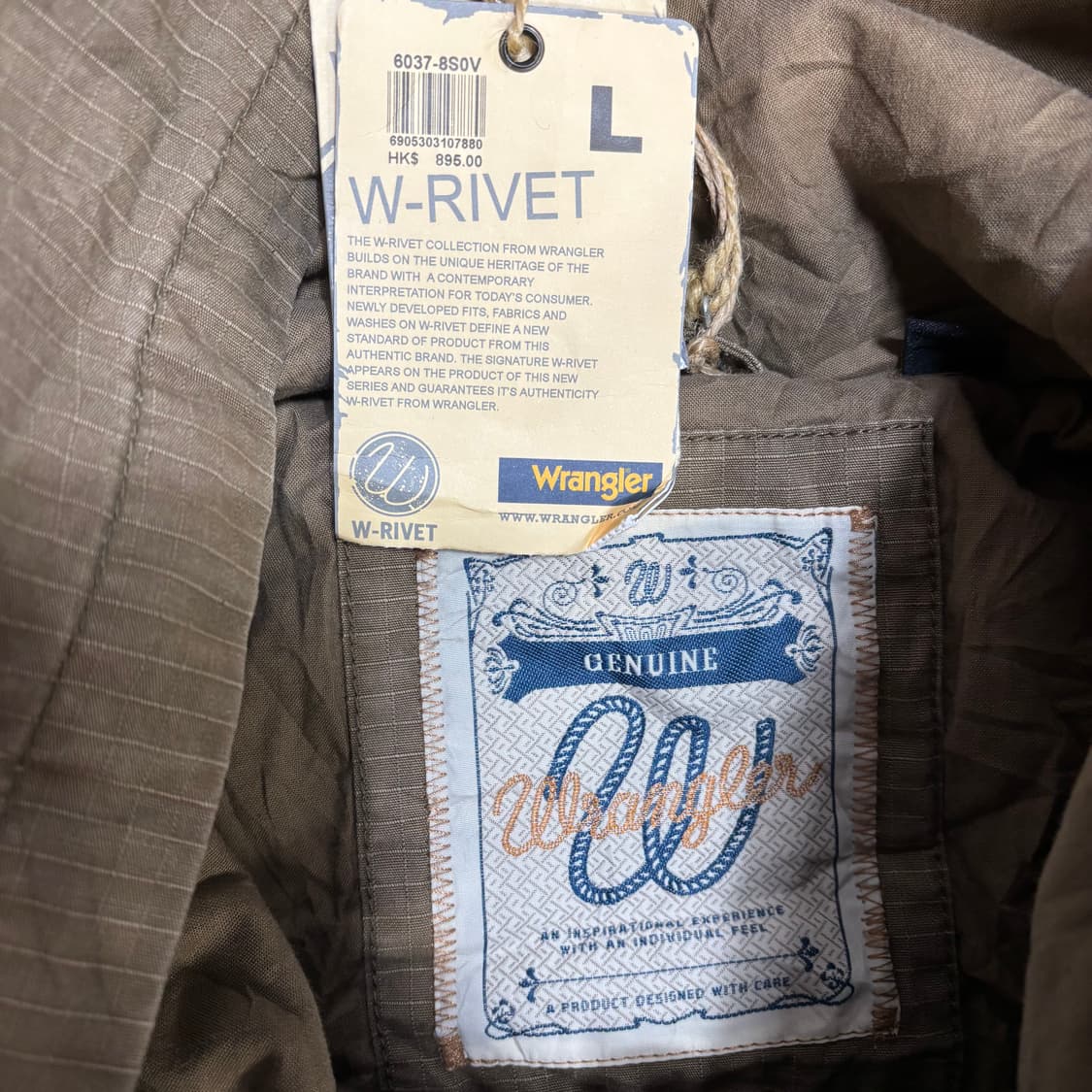 랭글러 새제품 데드스탁 밀리터리 필드자켓 후드 점퍼 파카 상품이미지2