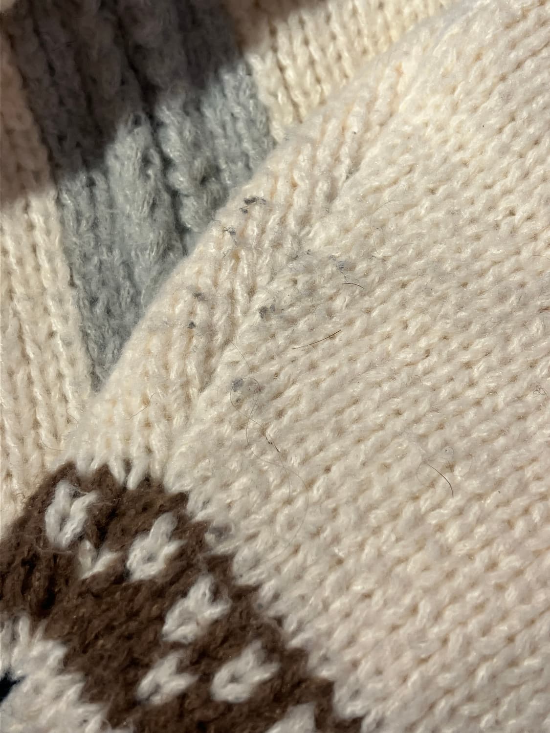 빈티지 무늬 니트 가디건   #csz2323 상품이미지7