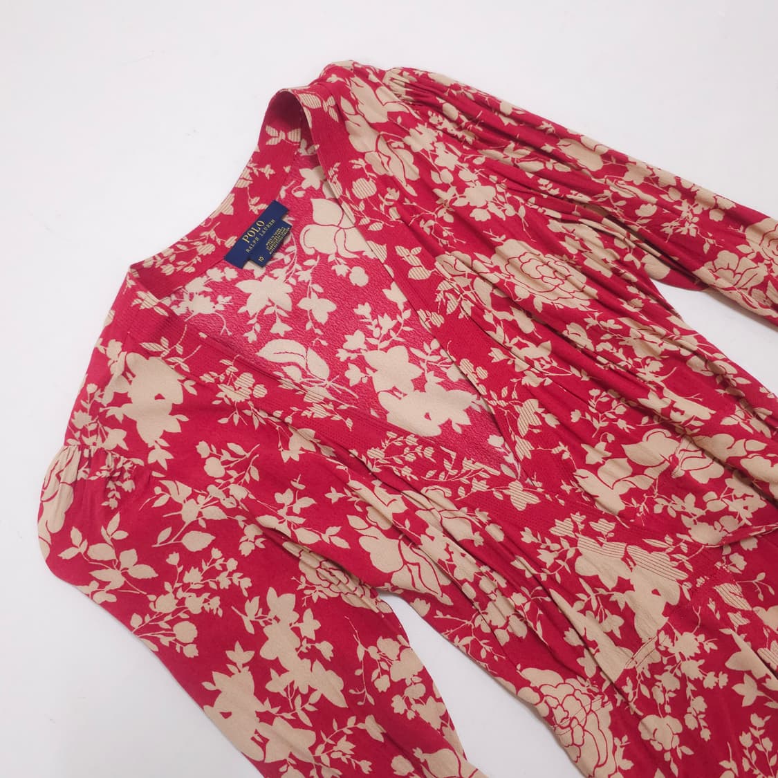 폴로 플로랄 맥시 랩 원피스 상품이미지4