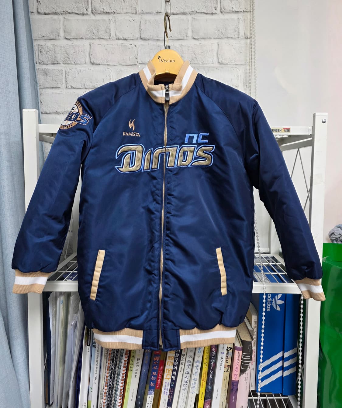 NC 다이노스 카미스타 어센틱 아동 키즈 동계야구점퍼 6호 MM29 상품이미지1