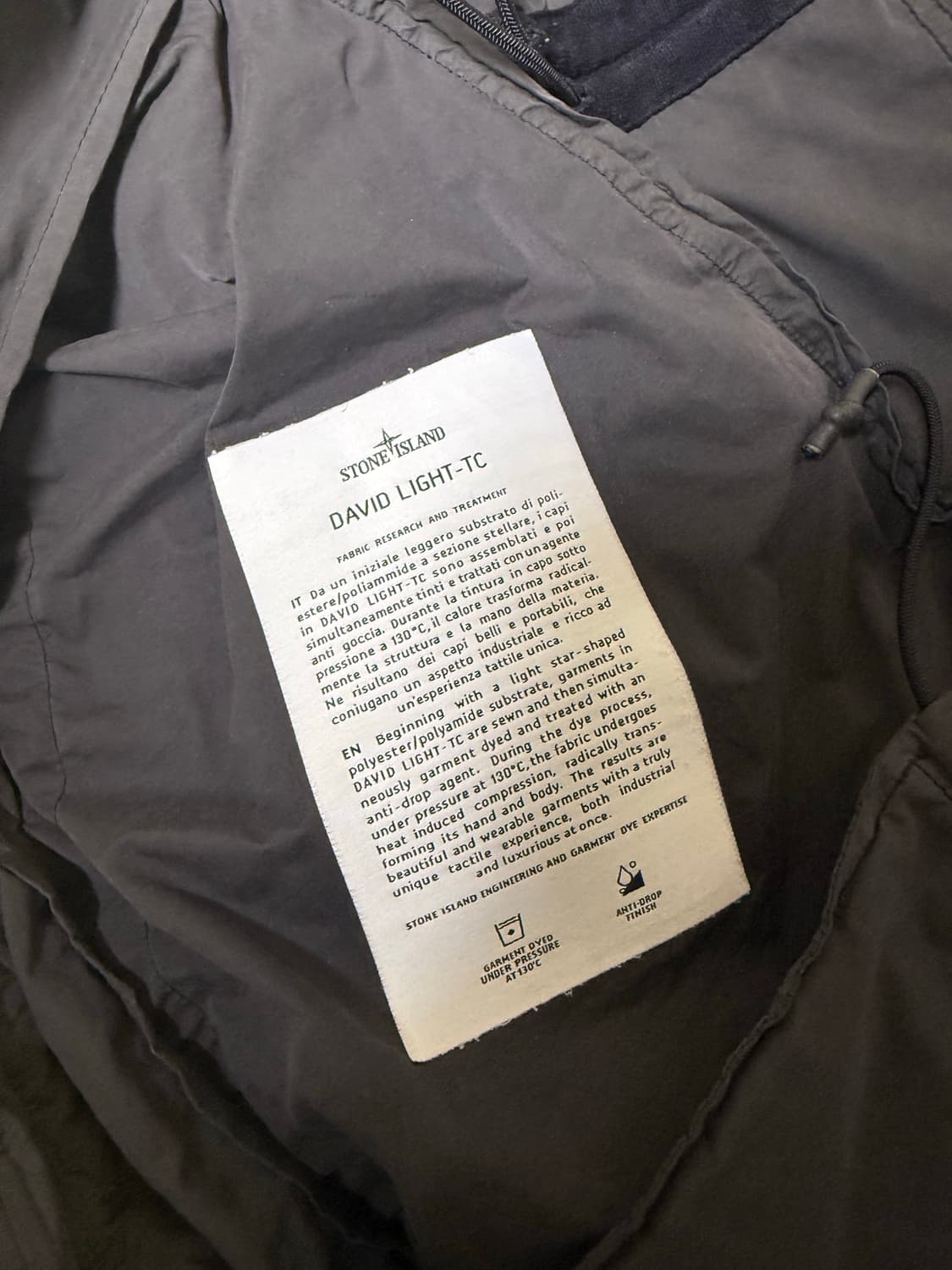 스톤아일랜드 다비드 라이트 tc 자켓 상품이미지4