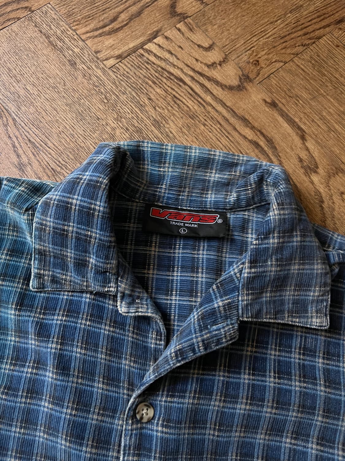 [L]반스 재팬 헤리티지 스케이터 코듀로이 체크 셔츠 상품이미지2