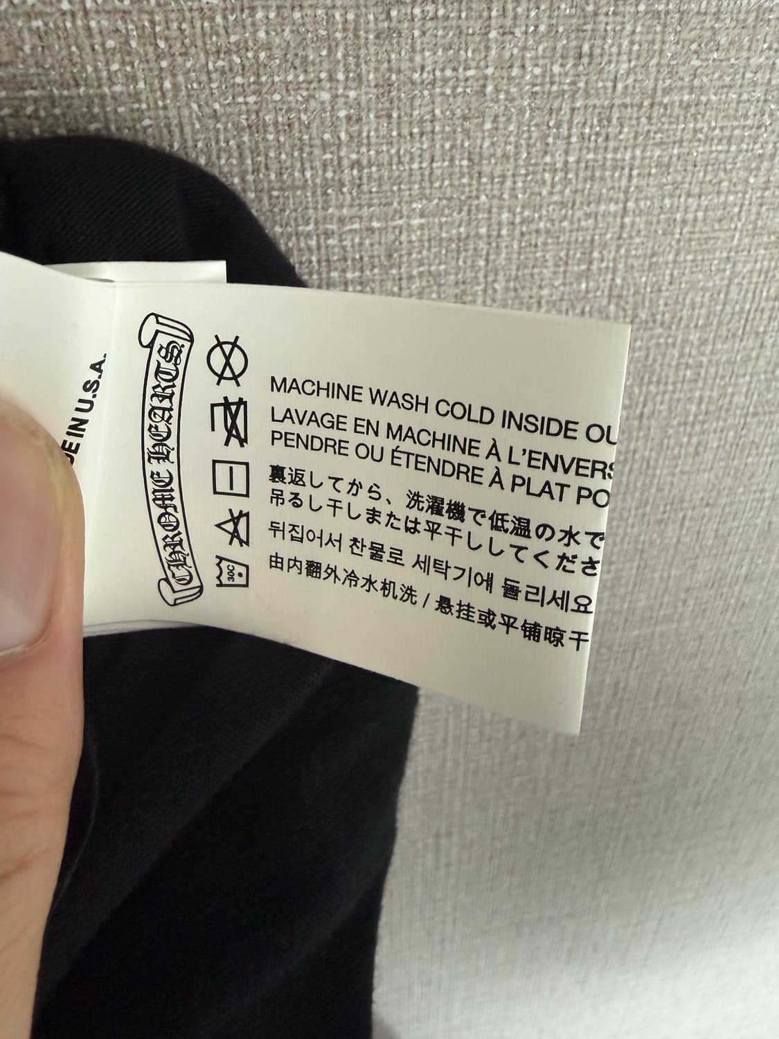 크롬하츠 메티보이 플로랄 롱슬리브 L 상품이미지7