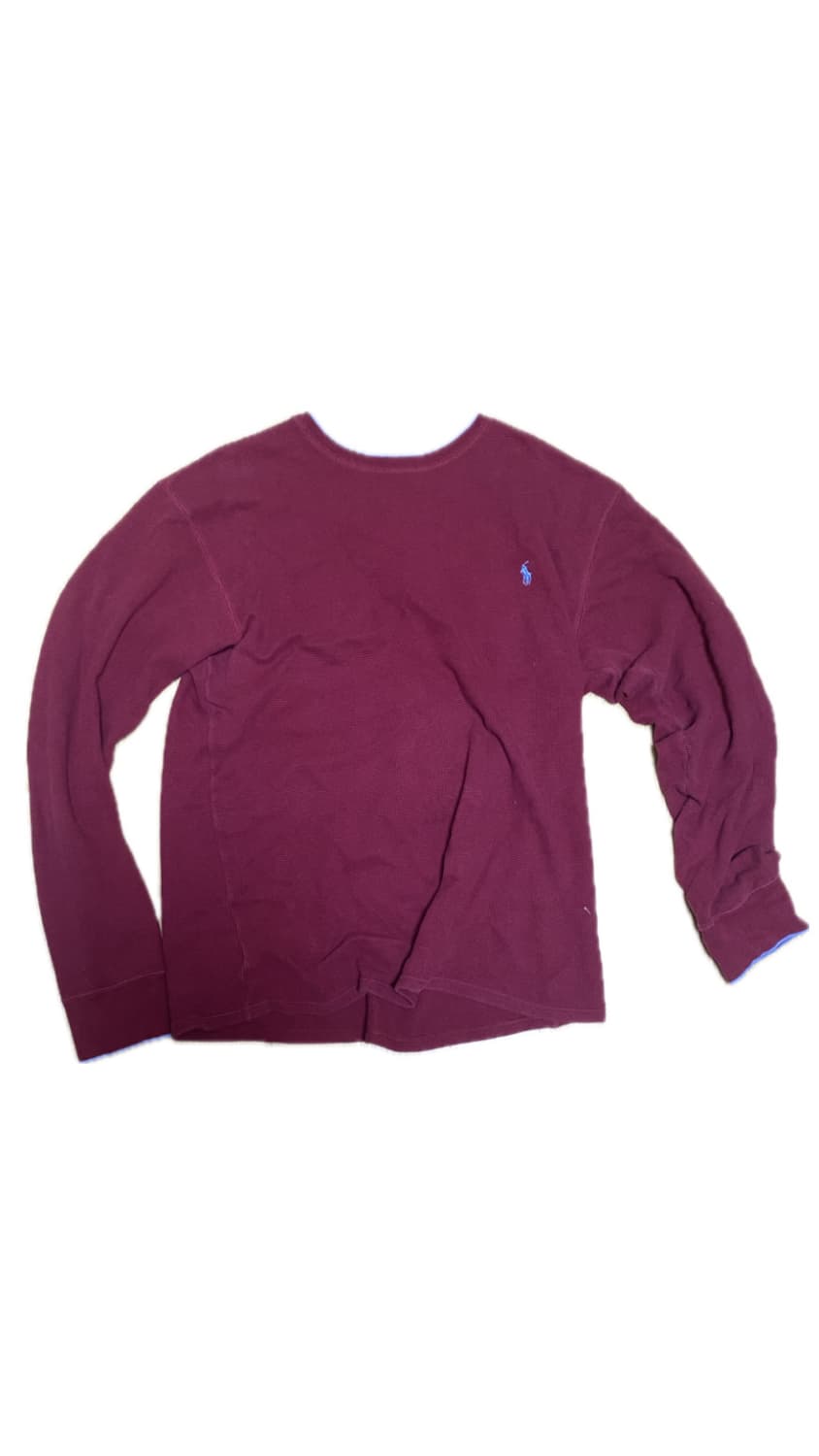 폴로랄프로렌 버건디 와플티셔츠 상품이미지1