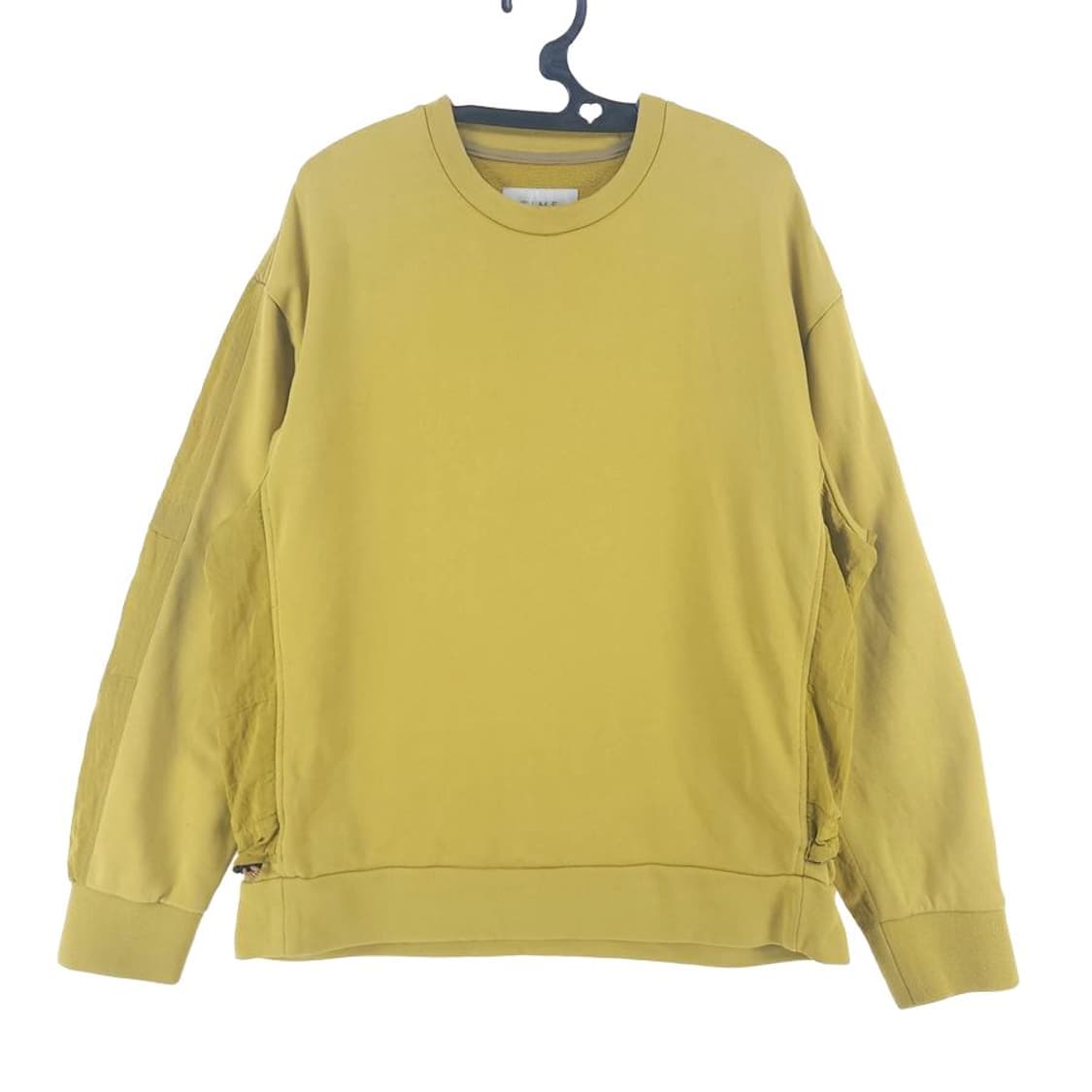 [남100]타임옴므 20S 나일론배색 맨투맨[Y62-242] 상품이미지1