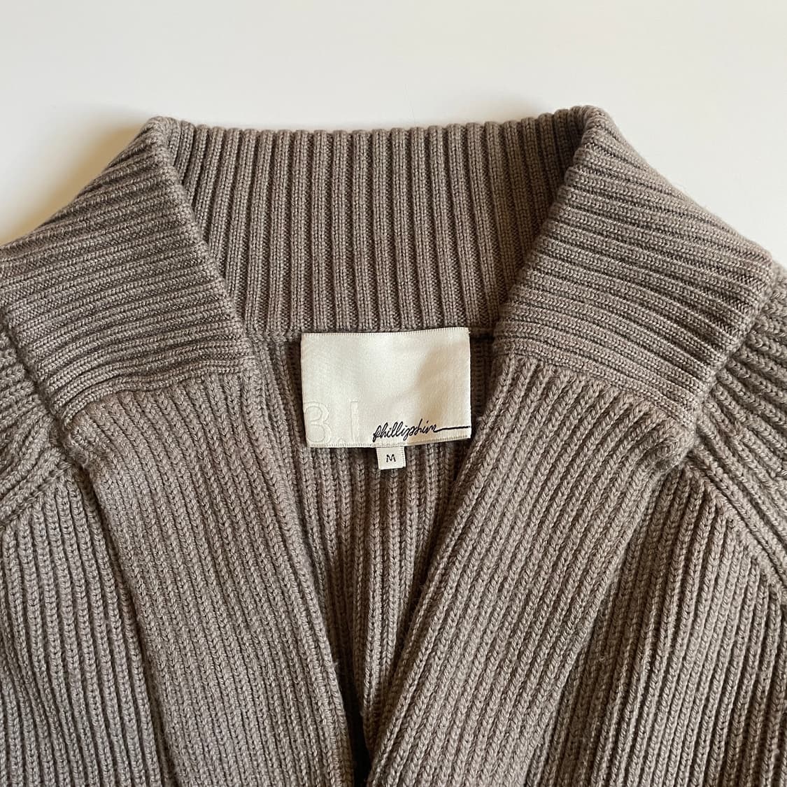 필립림 원버튼 가디건 M 상품이미지7