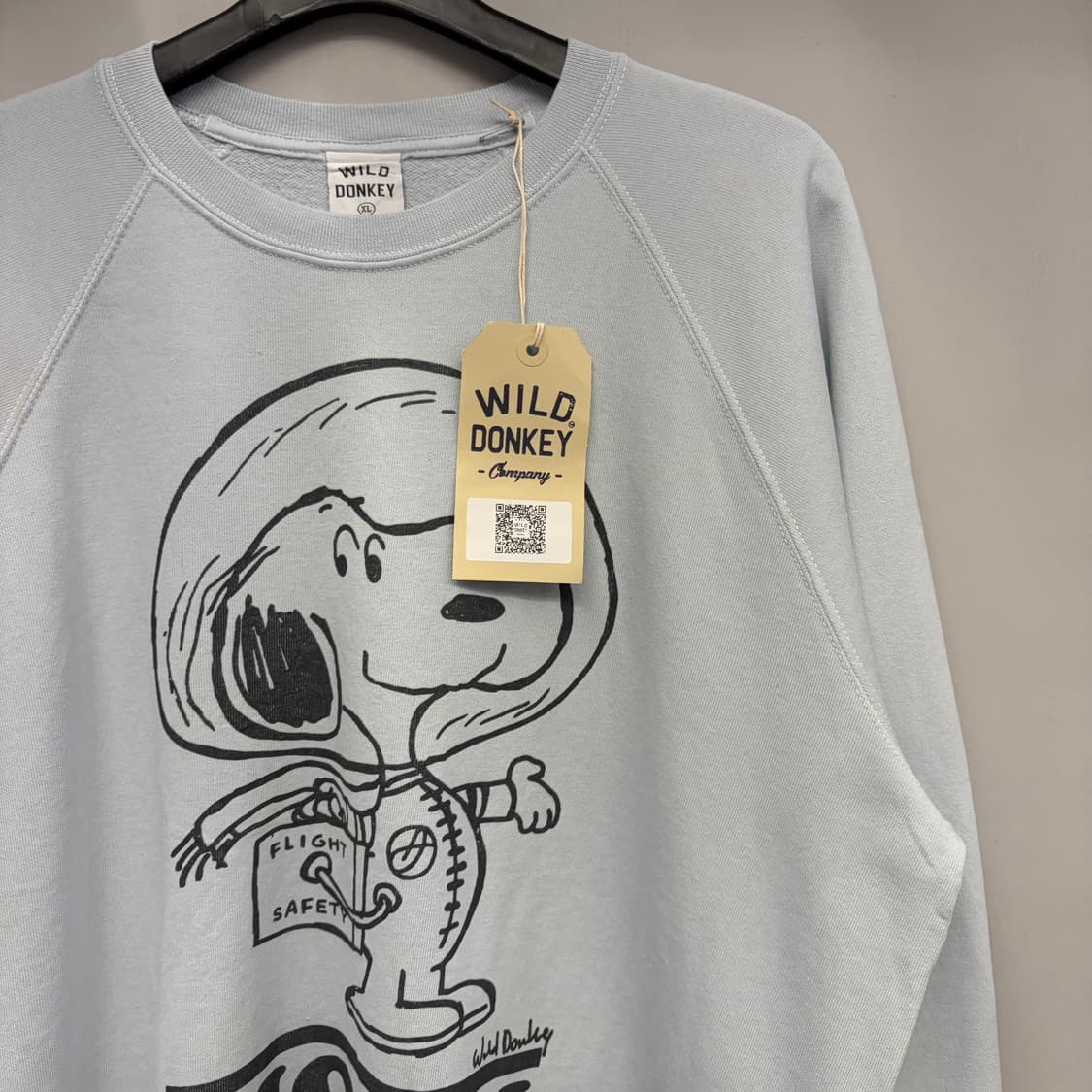 와일드동키 스누피 문파티 에디션 롱슬리브 XL 상품이미지2
