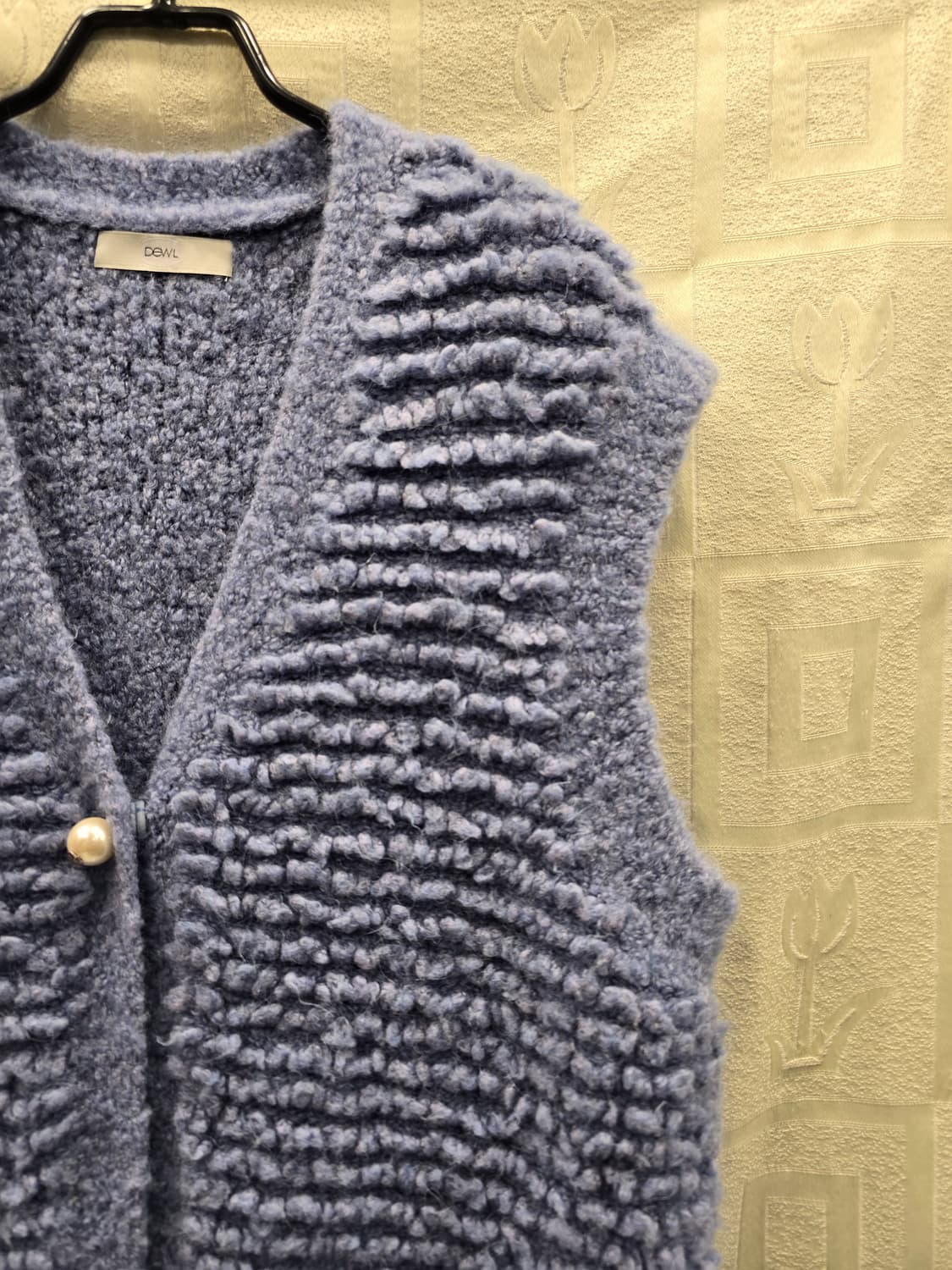 듀엘 DEWL 롱 니트 베스트 55~66 상품이미지3