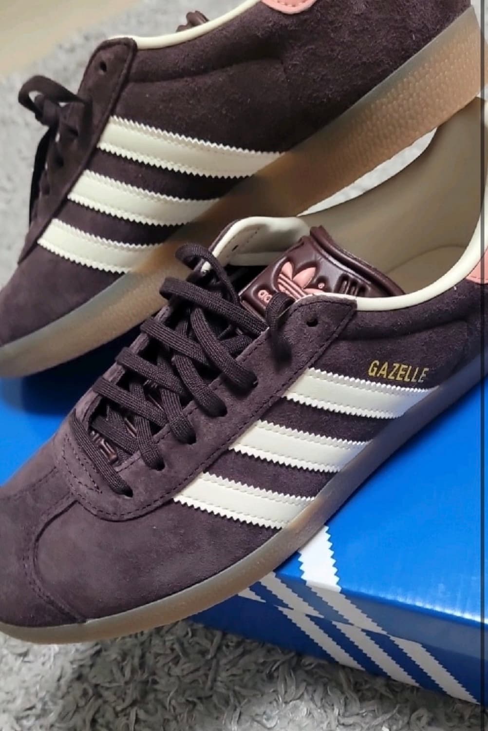 아디다스 가젤 쉐도우 브라운 스웨이드(245) 상품이미지2