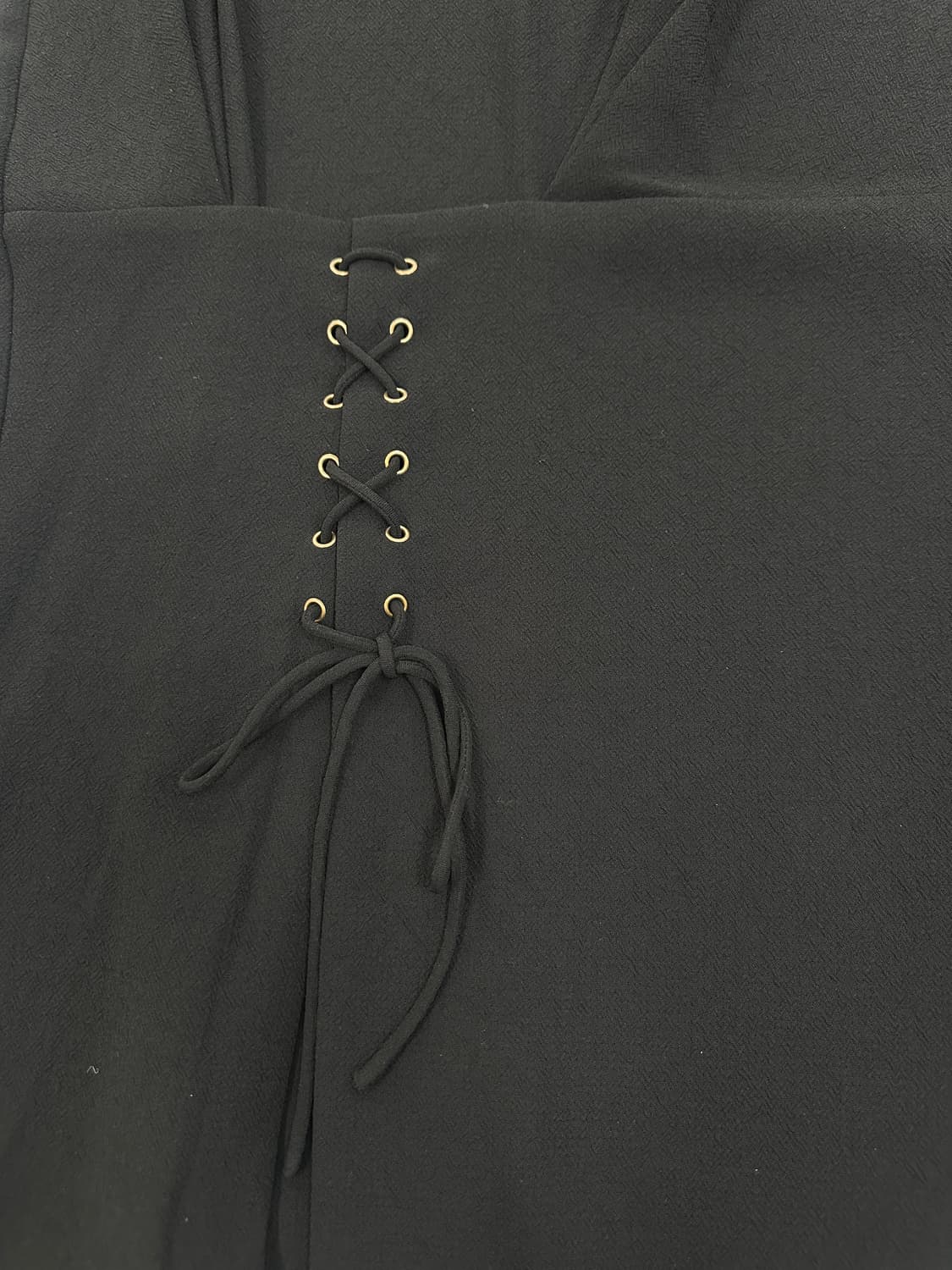 호텔파티큘러 블랙 디테일 원피스 상품이미지4