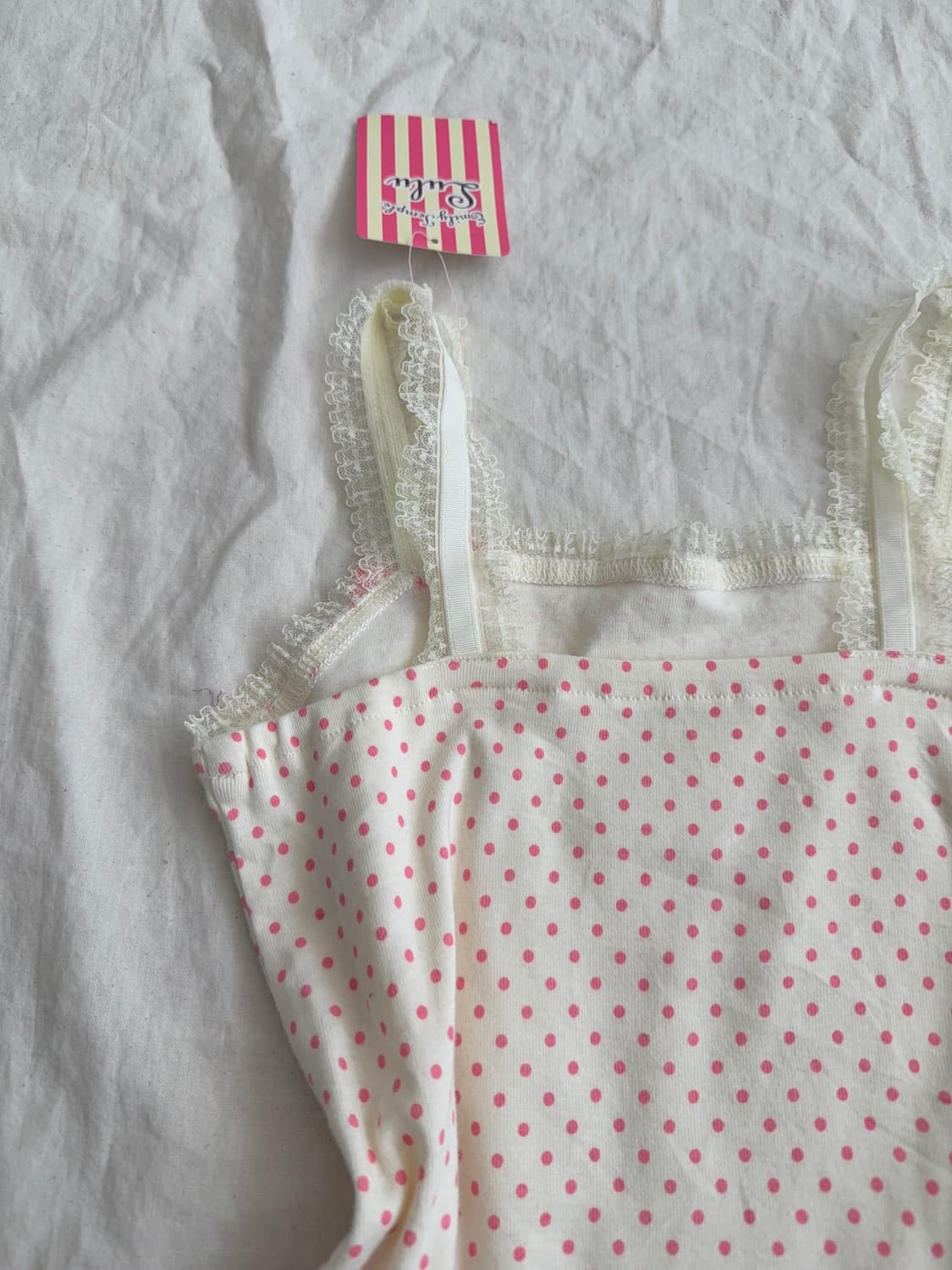 러블리 너드 코지 딱붙 슬리브리스(새상품) 상품이미지5