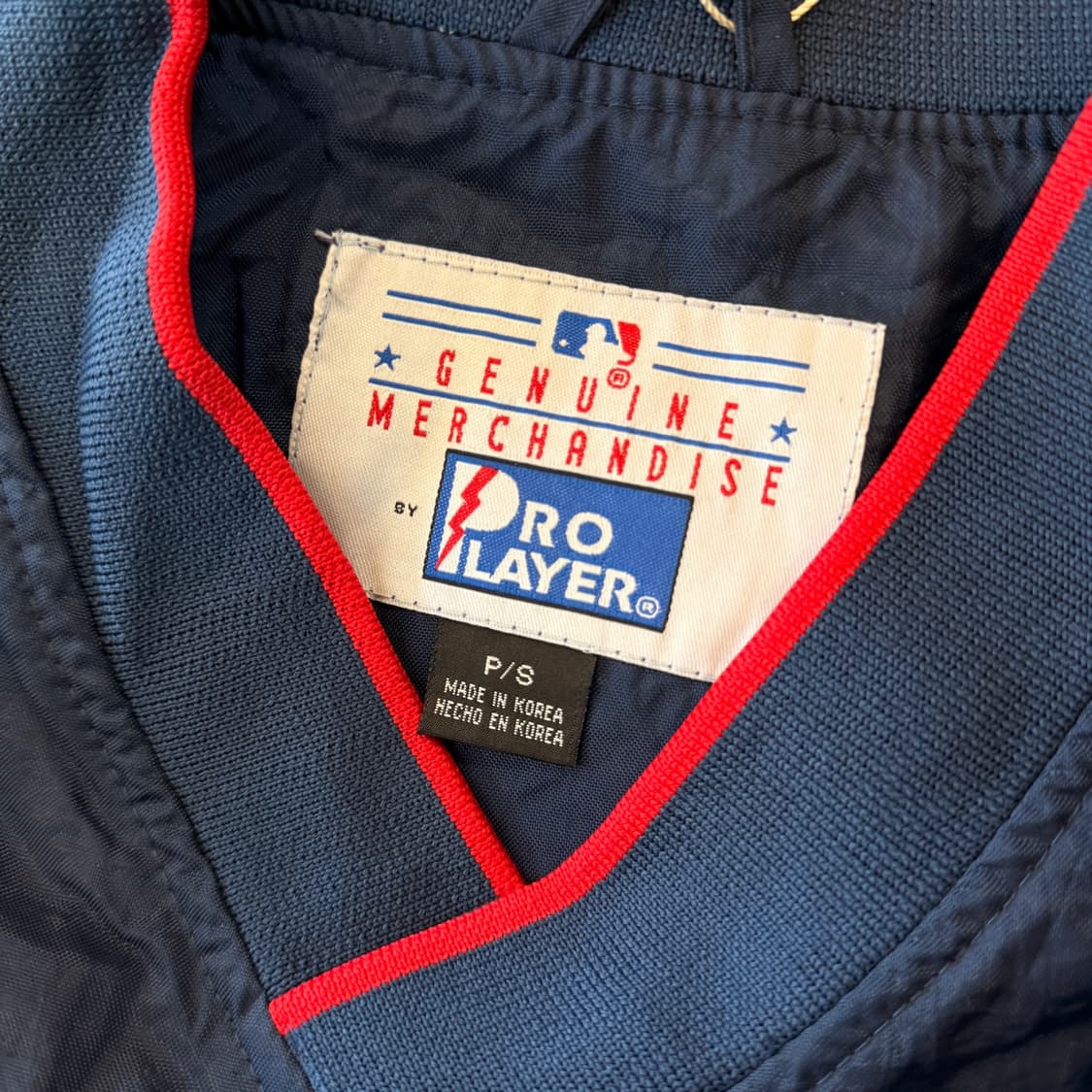 90S 프로 플레이어 클리브랜드 인디언스 스포츠 풀오버 윈드브레이커 상품이미지7