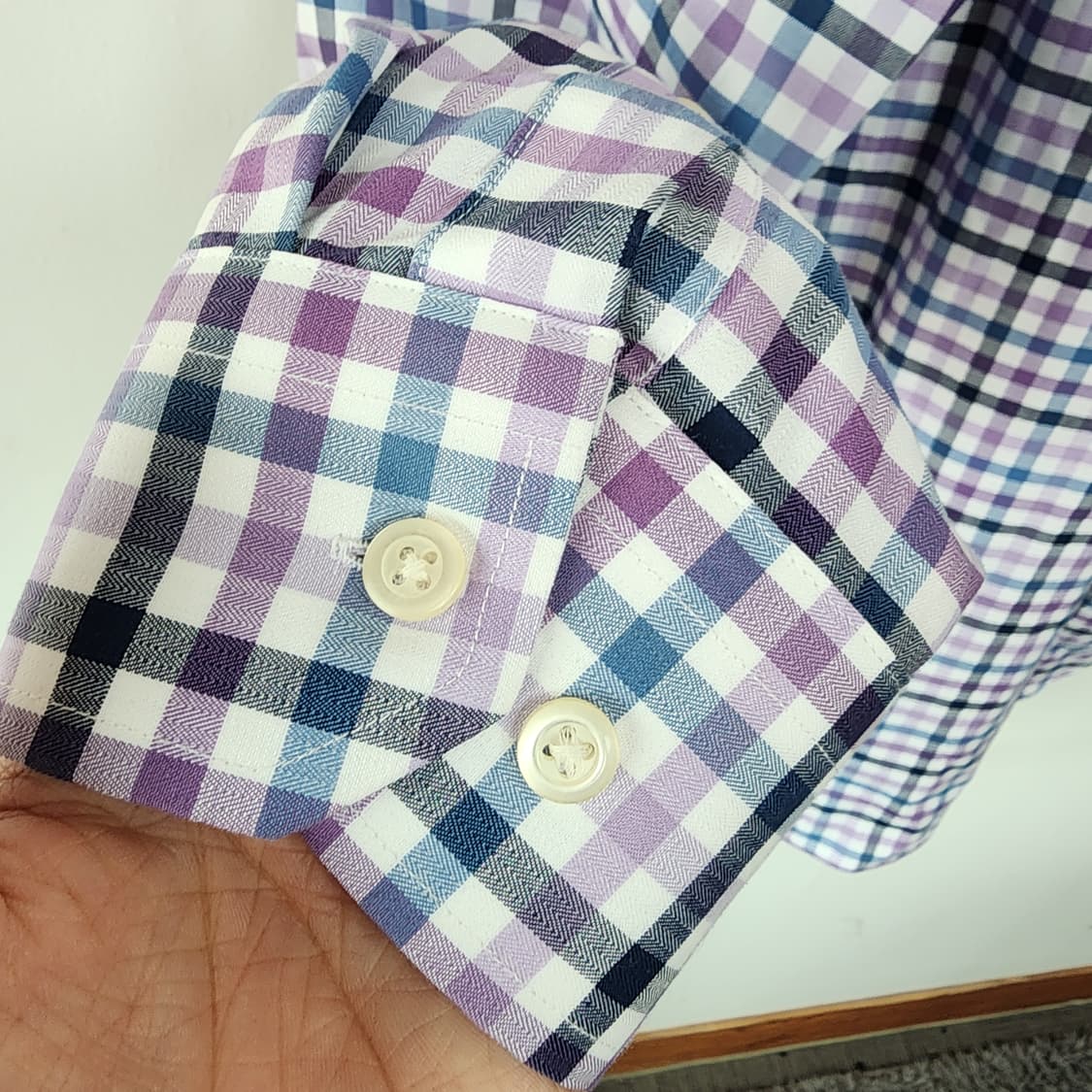 바나나리퍼블릭 체크 셔츠 남방 상품이미지4