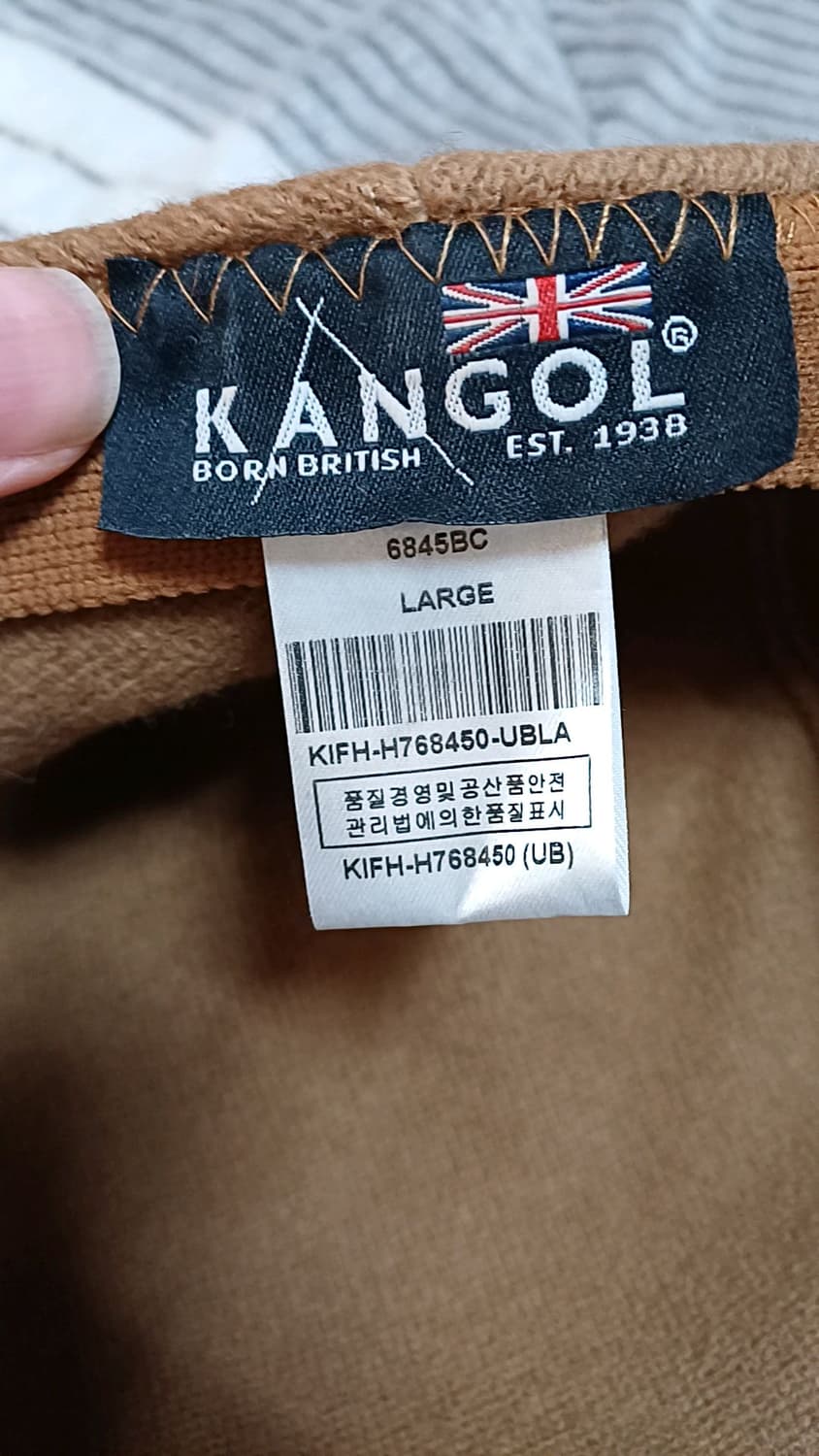 캉골 Wool507 헌팅캡 L 줄자실측60 상품이미지7