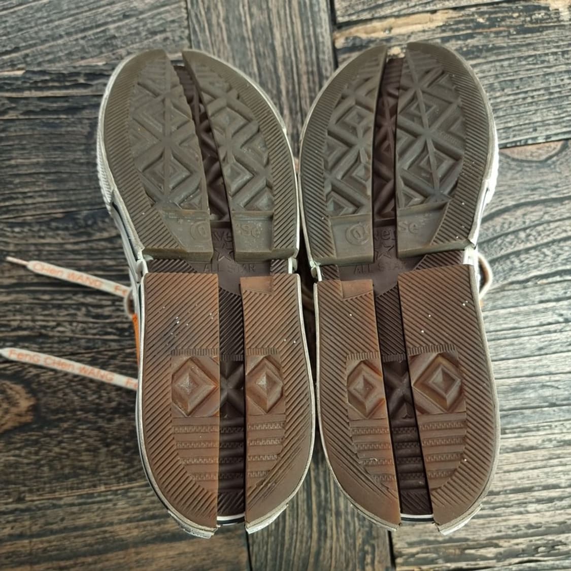 [컨버스 X 펑첸왕] 척70 2 IN 1 하이 퍼시몬 오렌지 M20141 상품이미지6