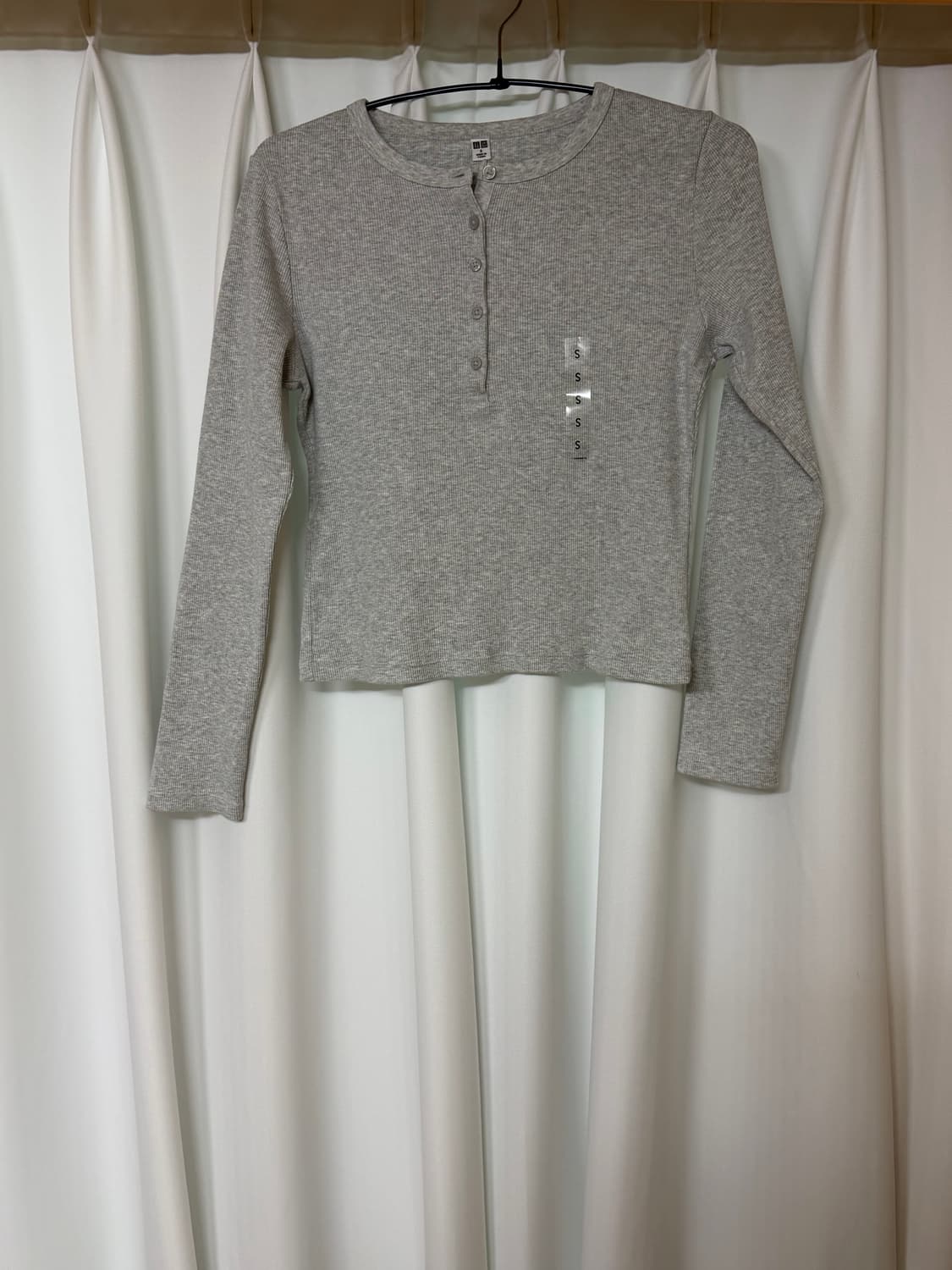 유니클로 립헨리넥 s 상품이미지1