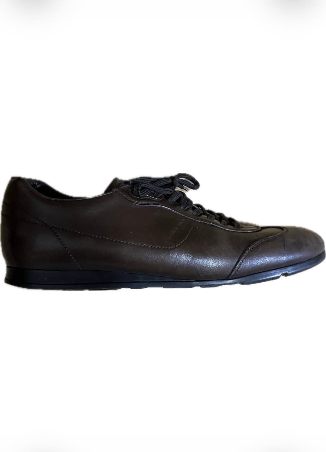 프라다 스포츠 레더 브라운 스니커즈 상품이미지3