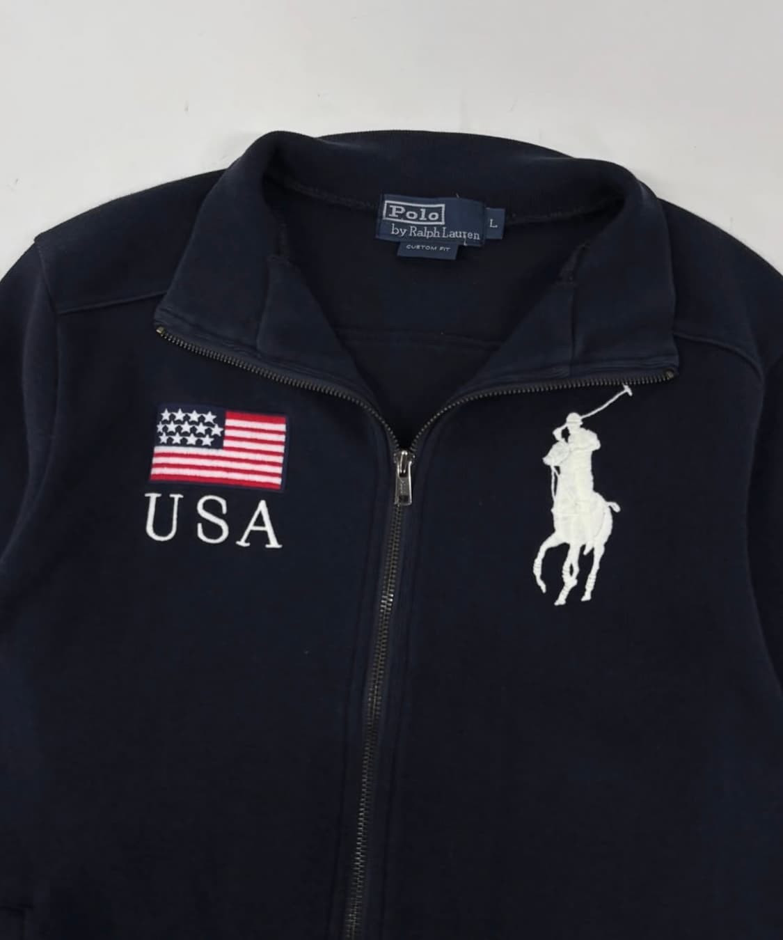 폴로 빅포니 성조기 집업 져지 상품이미지2