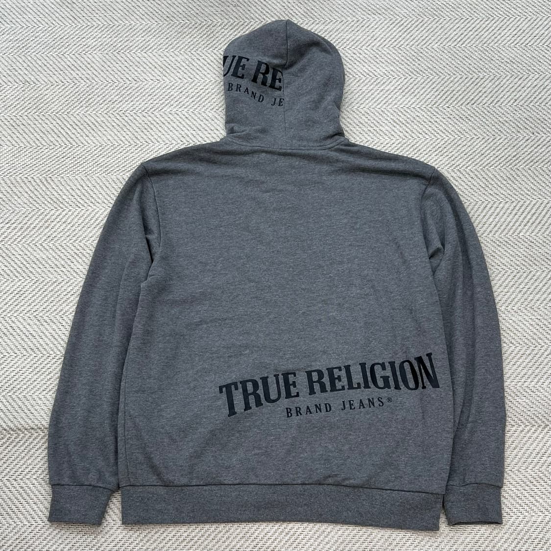 트루릴리전 레터링 후드집업 r2447 상품이미지2