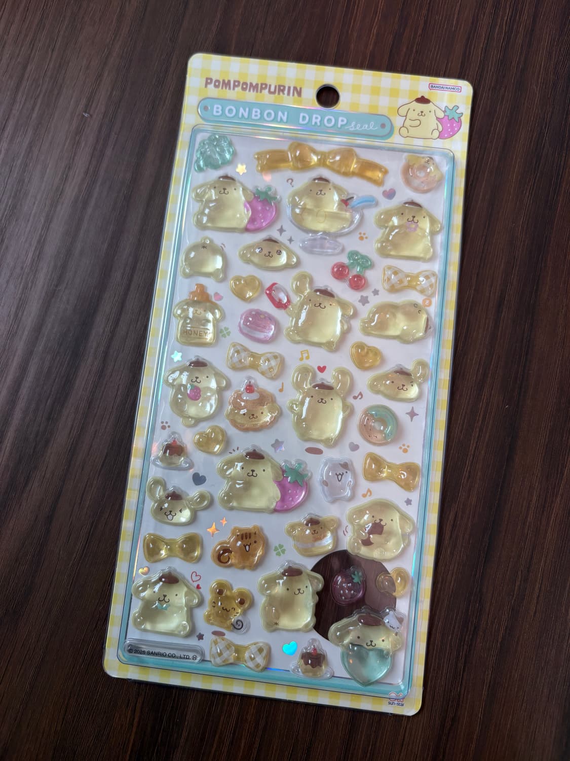 폼폼푸린 봉봉드롭 스티커 상품이미지1