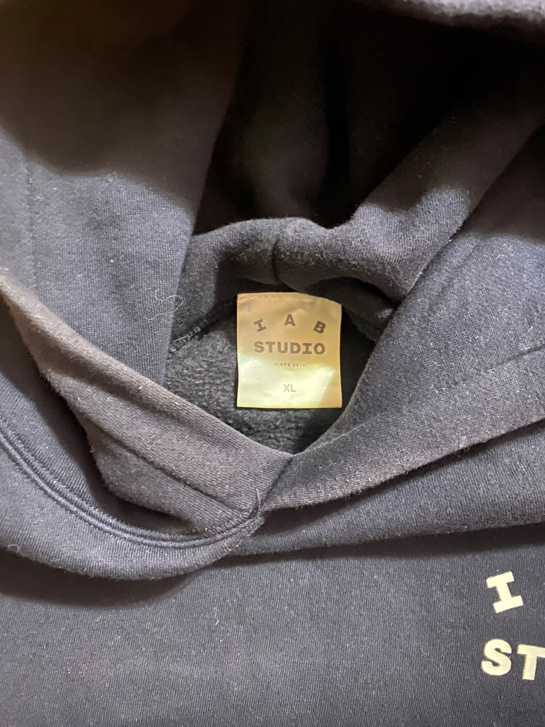 IAB 아이앱스튜디오 후드티 네이비 XL 상품이미지3