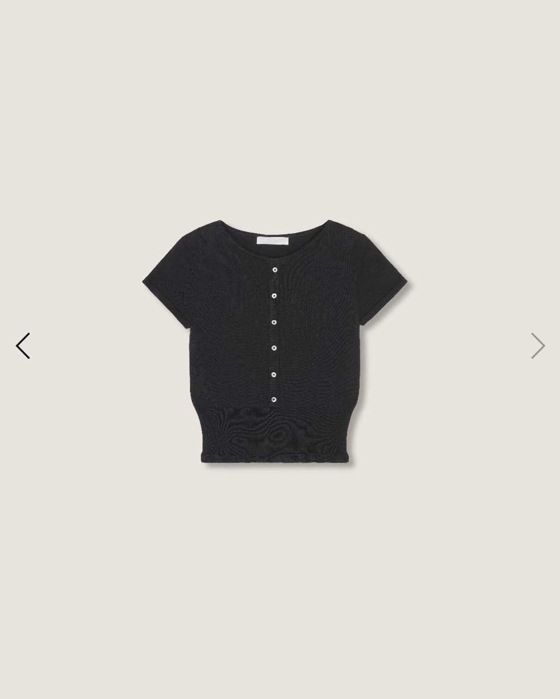 르플레인 Silk Cotton Cap Knit (Black) 상품이미지3