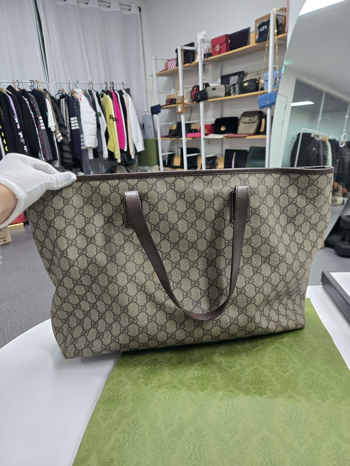 [50%세일] 구찌 시그니처 라지 토트백 상품이미지2