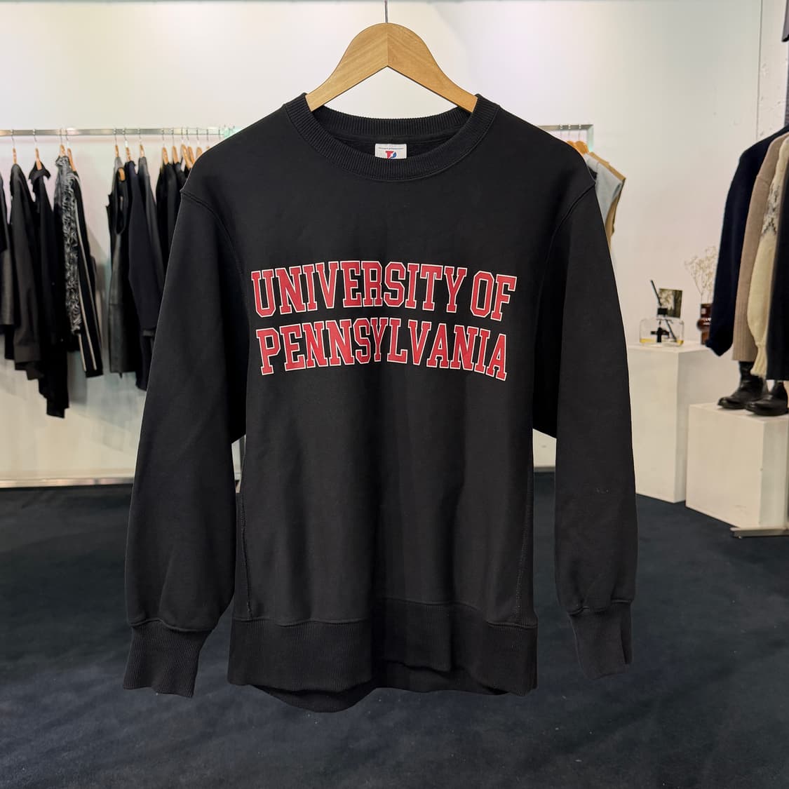 [S] 펜실베니아 유니버시티 리버스위브 맨투맨 상품이미지1