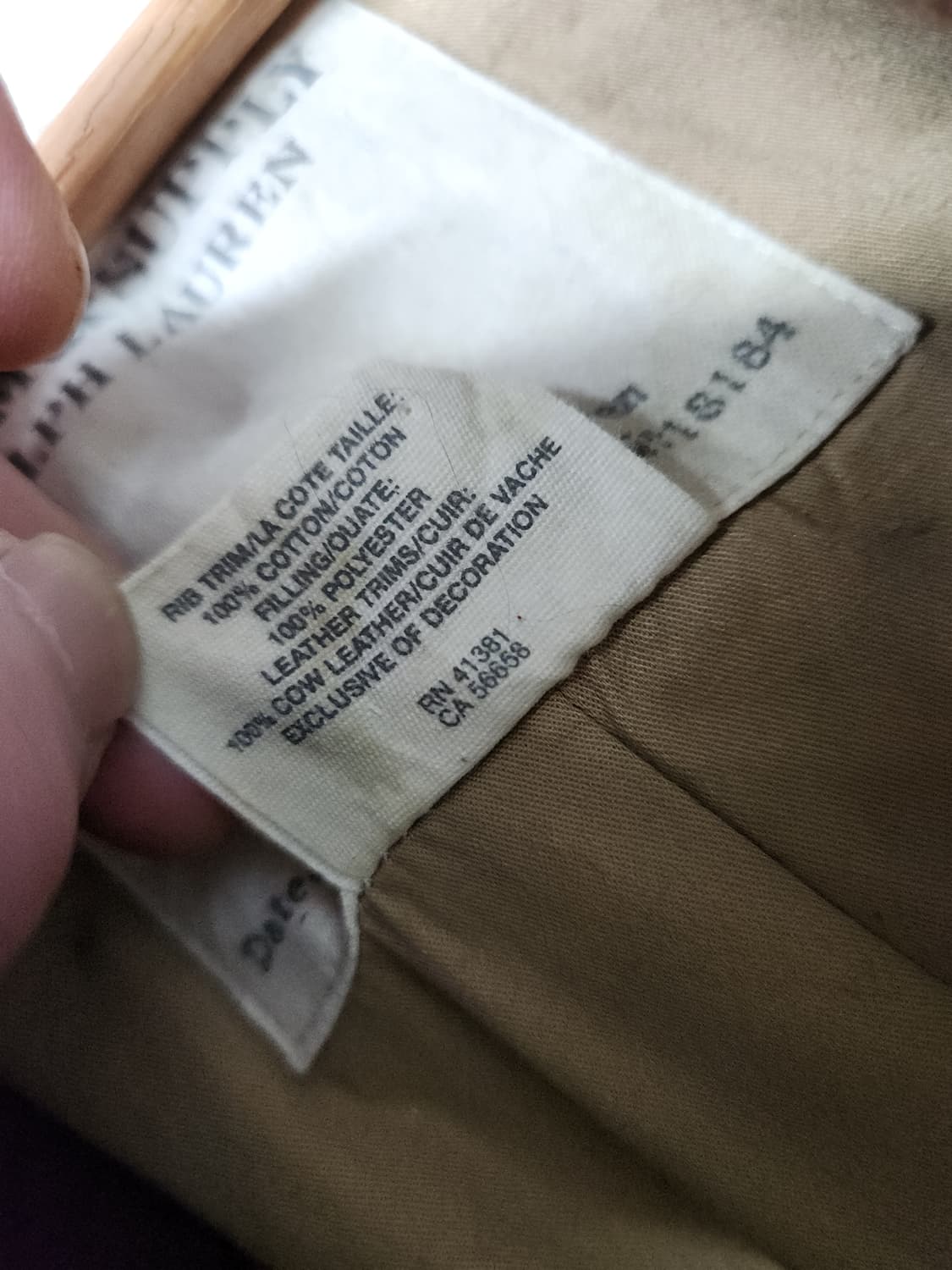 폴로 랄프로렌 데님 앤 서플라이 더블 브레스티드 덱 코트 상품이미지10