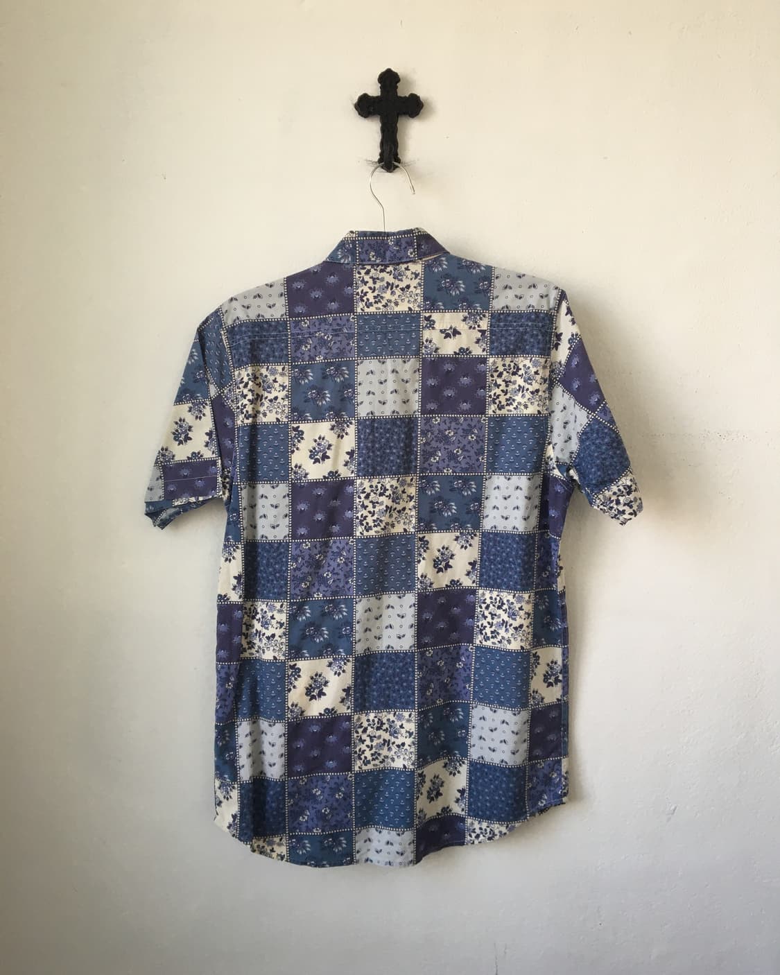 Patch work pattern shirt 상품이미지3