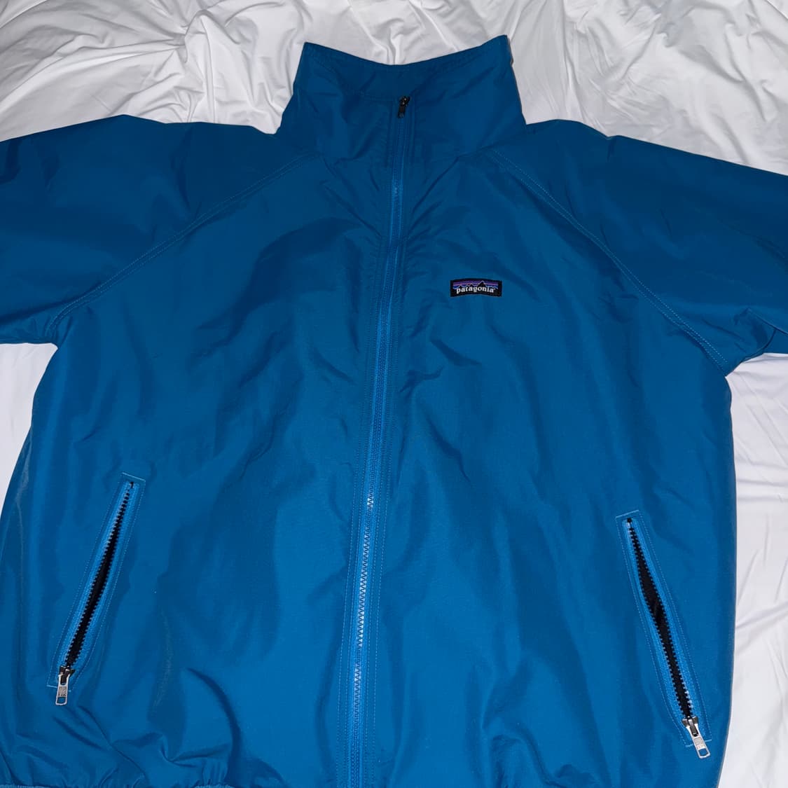 파타고니아 쉘드 신칠라 봄버 자켓 블루 상품이미지2