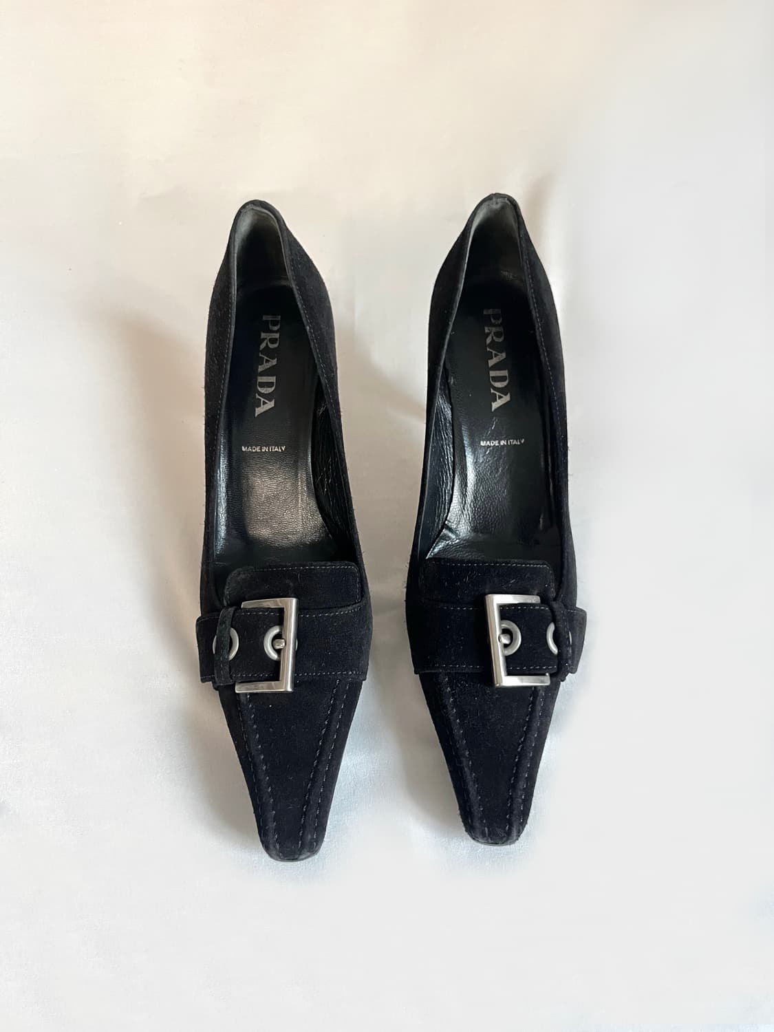 프라다 90s 버클 키튼힐 상품이미지2