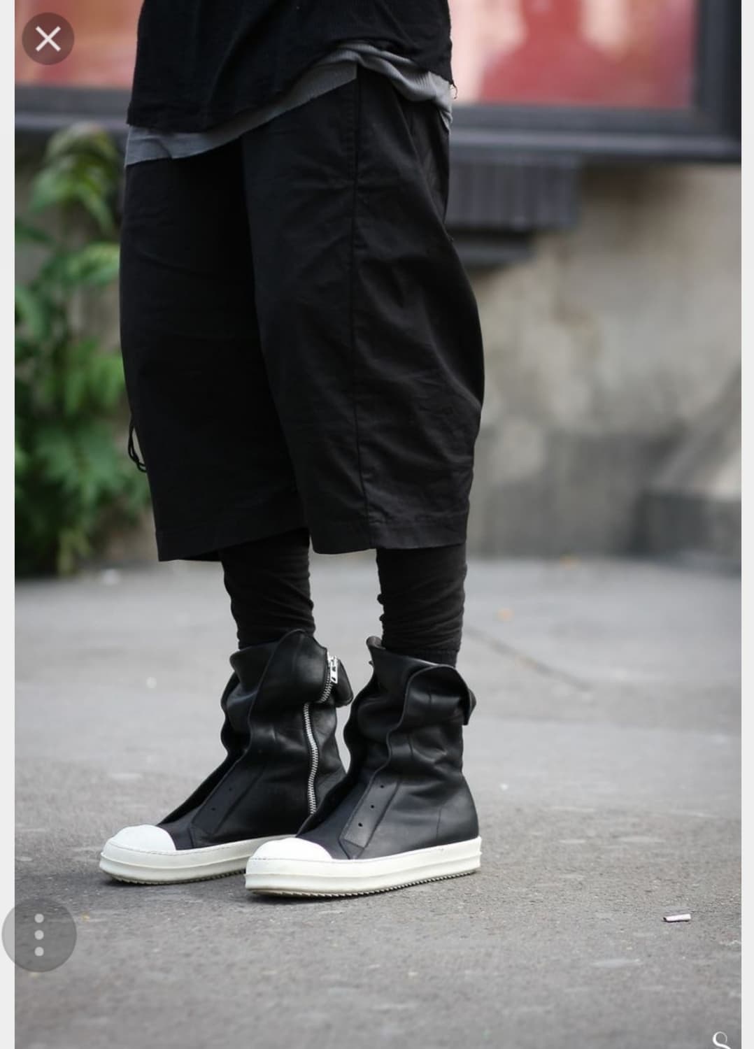 릭오웬스 15FW 롱라몬즈 부츠 블랙 LVBP 상품이미지8