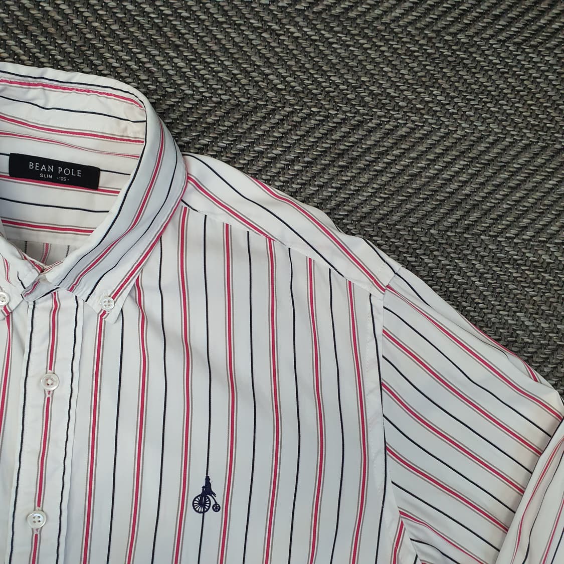 빈폴 스트라이프 긴소매 셔츠 남자105 상품이미지3