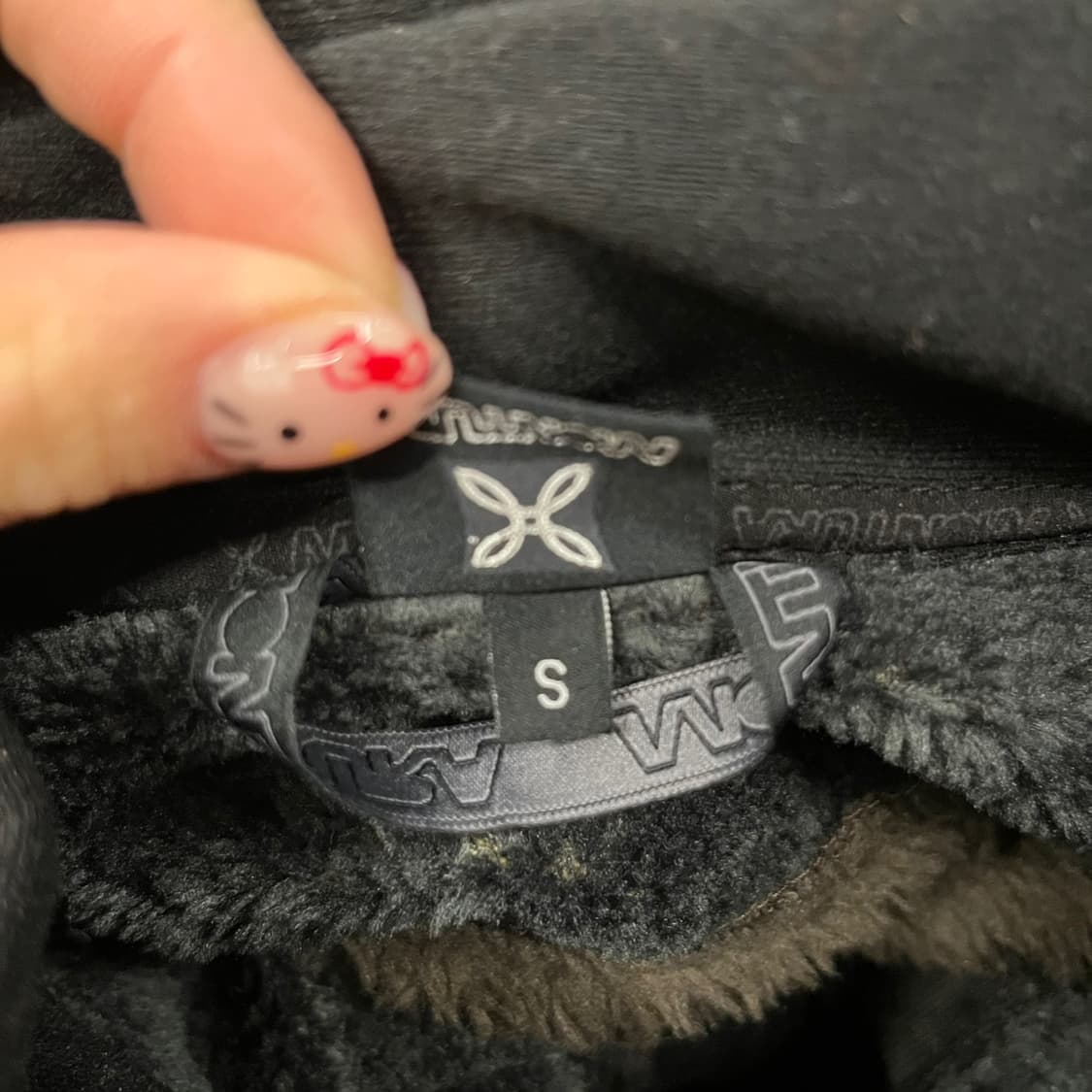 [정품/S] 몬츄라 플리스 자켓 블랙 b14 상품이미지7