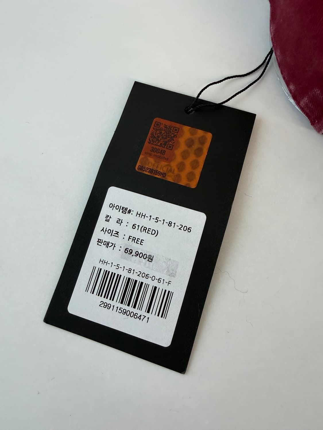 (새제품) 할리데이비슨 컬렉션스 피그먼트 다잉 빈티지 워싱 볼캡 모자 상품이미지9