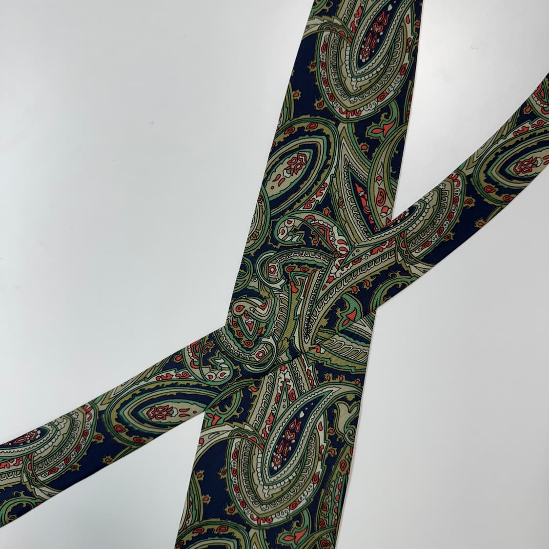 YSL 입생로랑  명품 정품 페이즐리 넥타이 상품이미지4