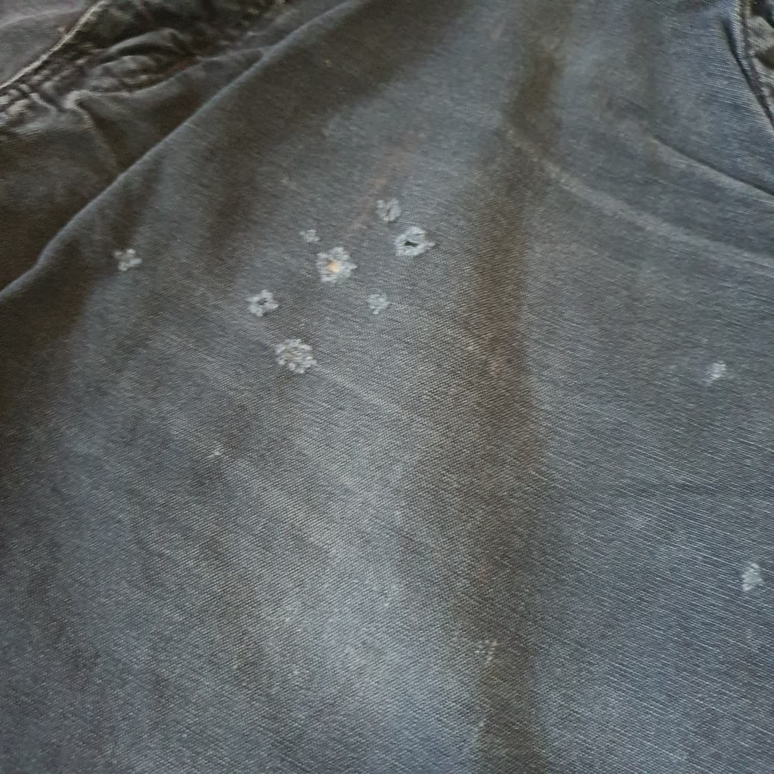 칼하트 B151 BLK 캔버스 던가리 팬츠 no.93 상품이미지3