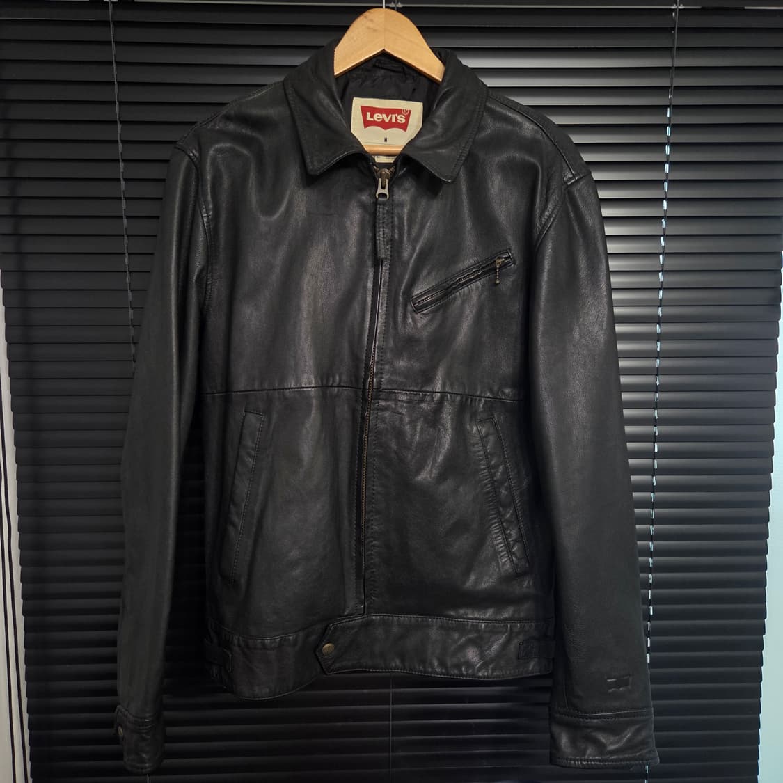 리바이스 고트스킨 레더자켓 M 상품이미지1