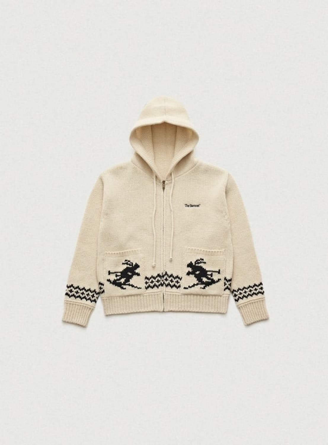 더바넷 모노 스키 니트집업 Mono ski Zip-Up Knit 상품이미지2