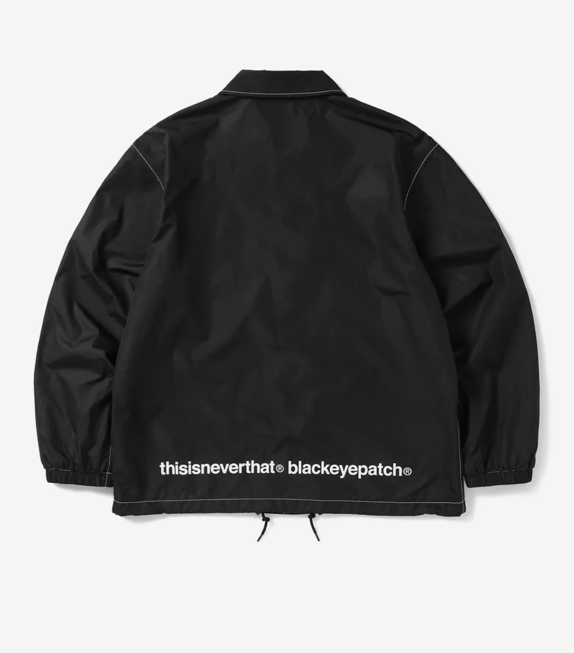 디네댓x 블랙아이패치 콜라보 Coach Jacket Black 상품이미지6